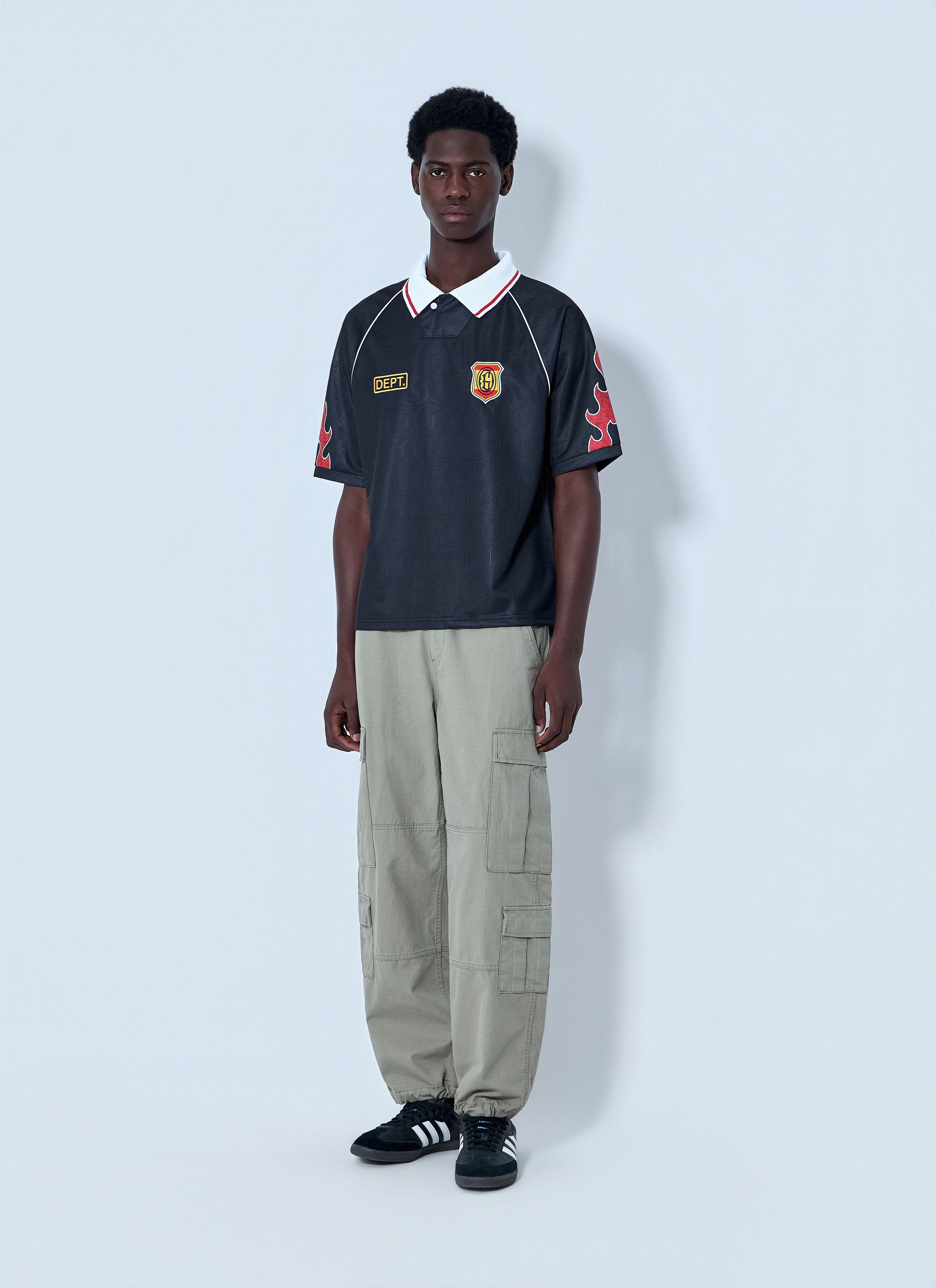 Gallery Dept. Embroidered Polo Shirt Size US M / EU 48-50 / 2 - 2 Thumbnail