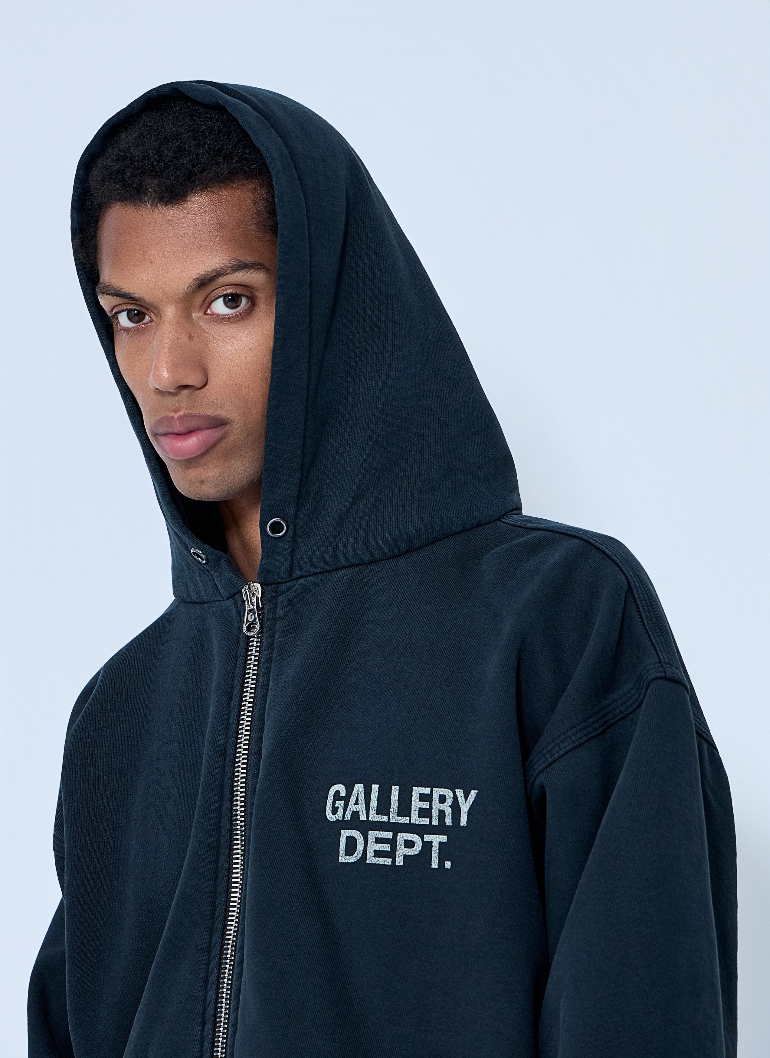 Gallery Dept. Zip-Up Logo Hoodie Size US S / EU 44-46 / 1 - 5 Thumbnail