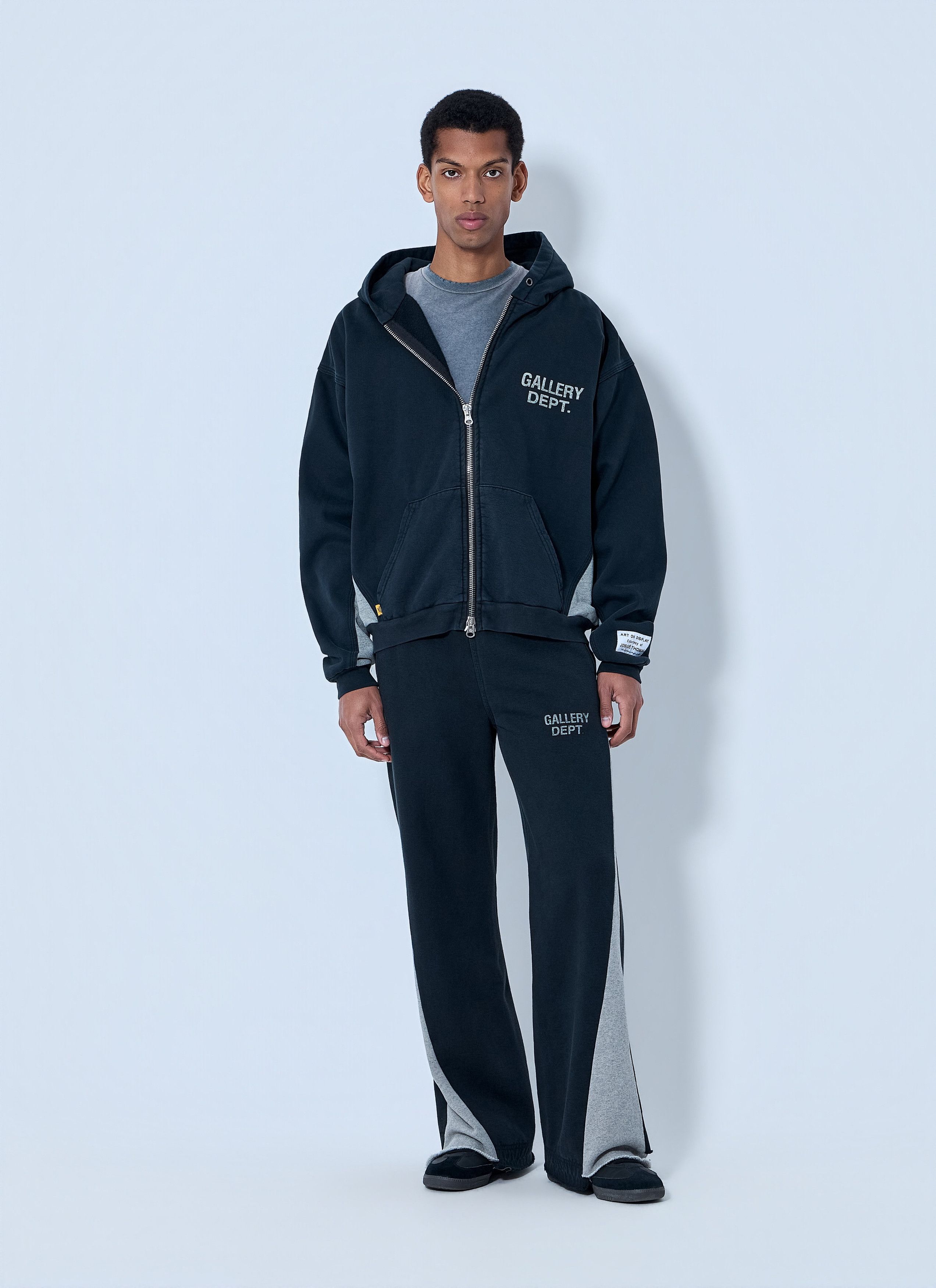 Gallery Dept. Zip-Up Logo Hoodie Size US XXL / EU 58 / 5 - 2 Thumbnail