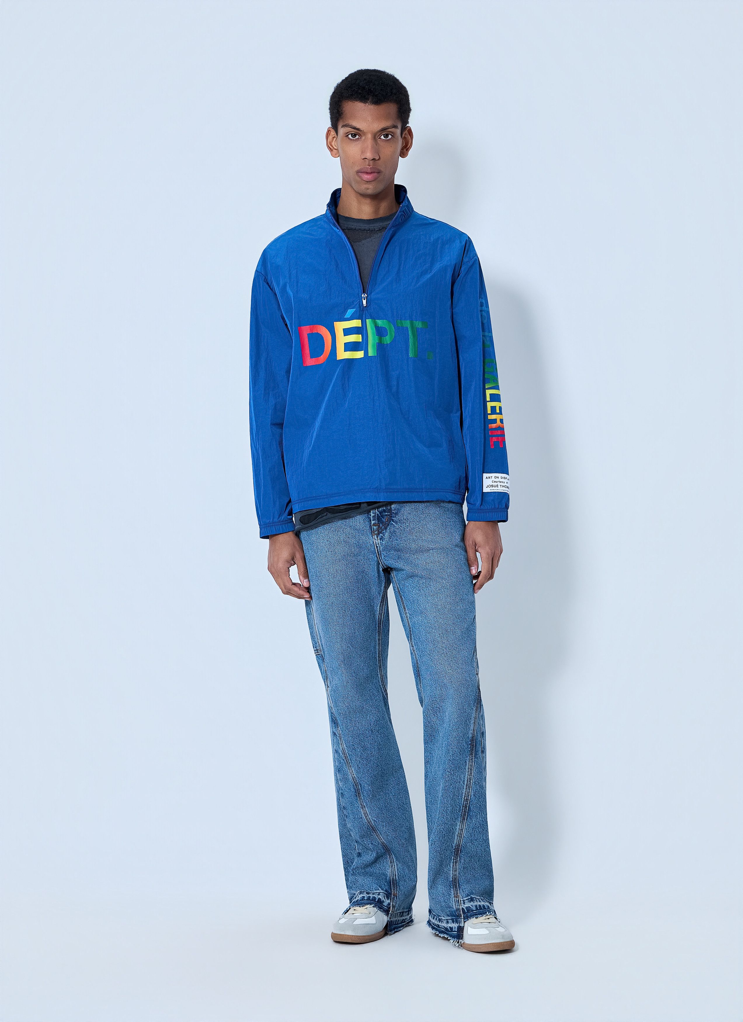 Gallery Dept. Half-Zip Logo Pullover Size US M / EU 48-50 / 2 - 2 Thumbnail