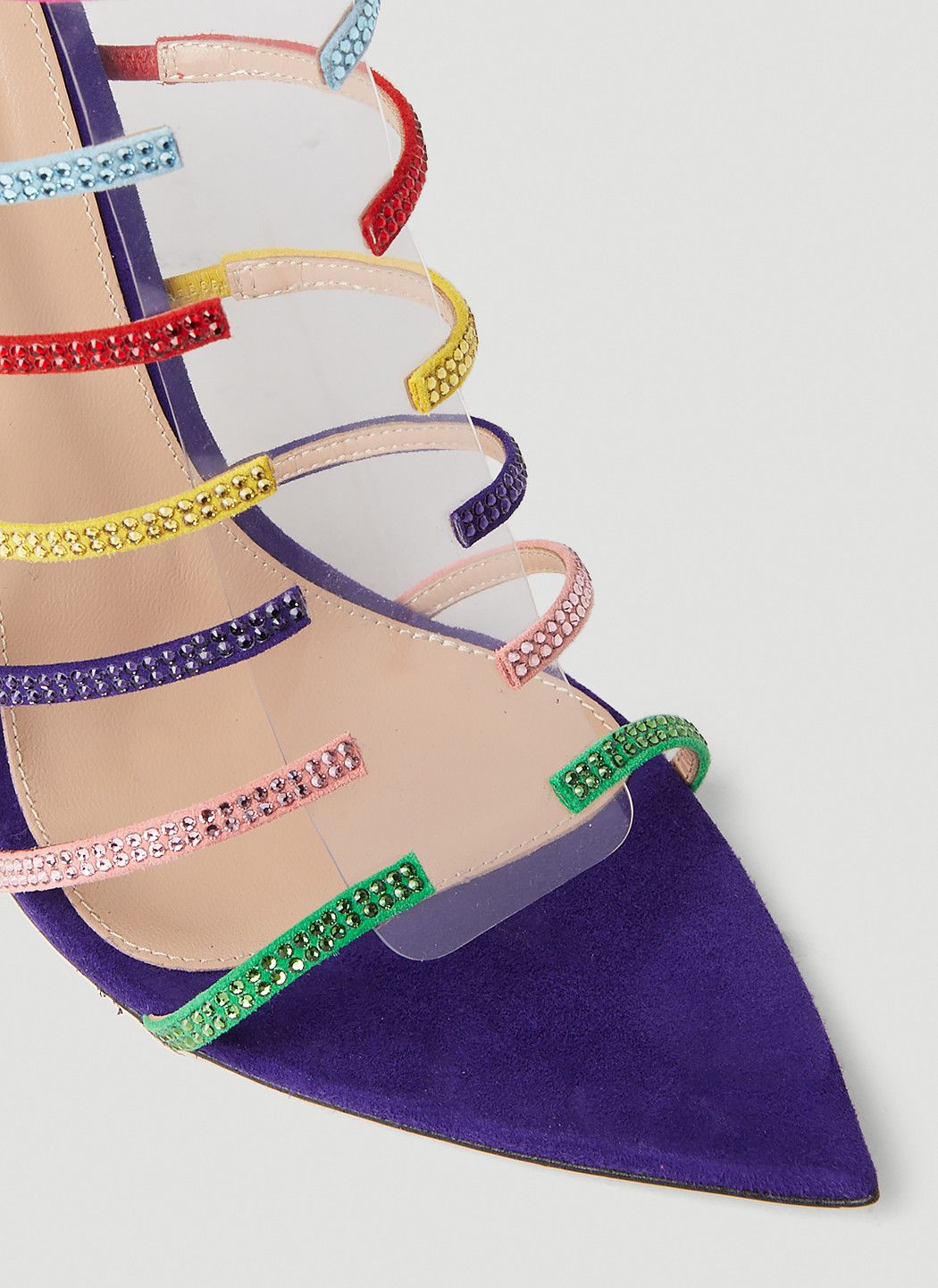 Gianvito Rossi Crystal Embellished High Heel Sandals Size US 6 / IT 36 - 6 Thumbnail