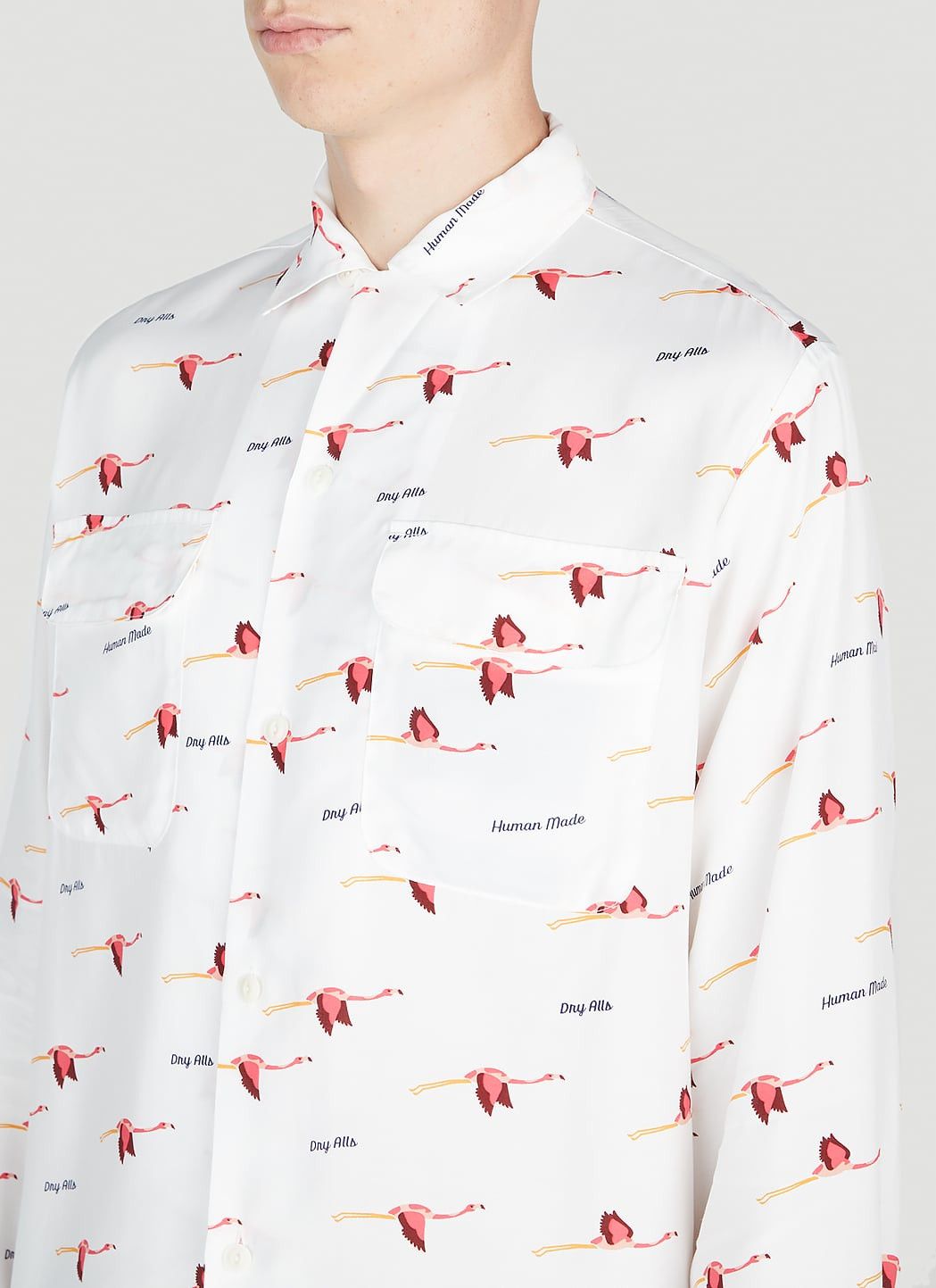 Human Made Flamingo Shirt Size US XL / EU 56 / 4 - 5 Thumbnail