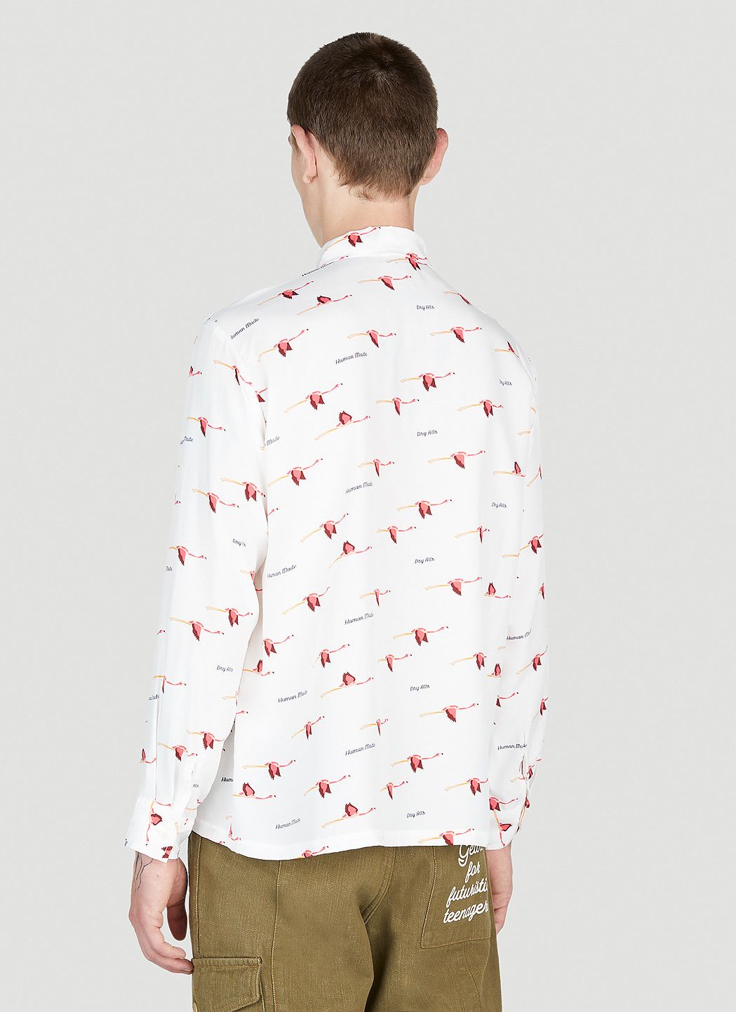 Human Made Flamingo Shirt Size US XL / EU 56 / 4 - 4 Thumbnail