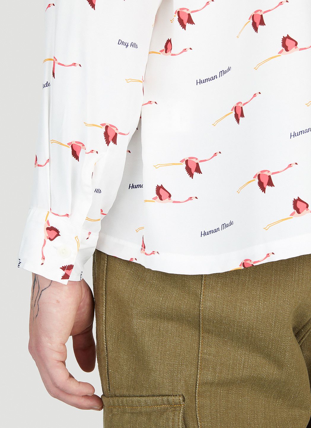 Human Made Flamingo Shirt Size US XL / EU 56 / 4 - 6 Thumbnail