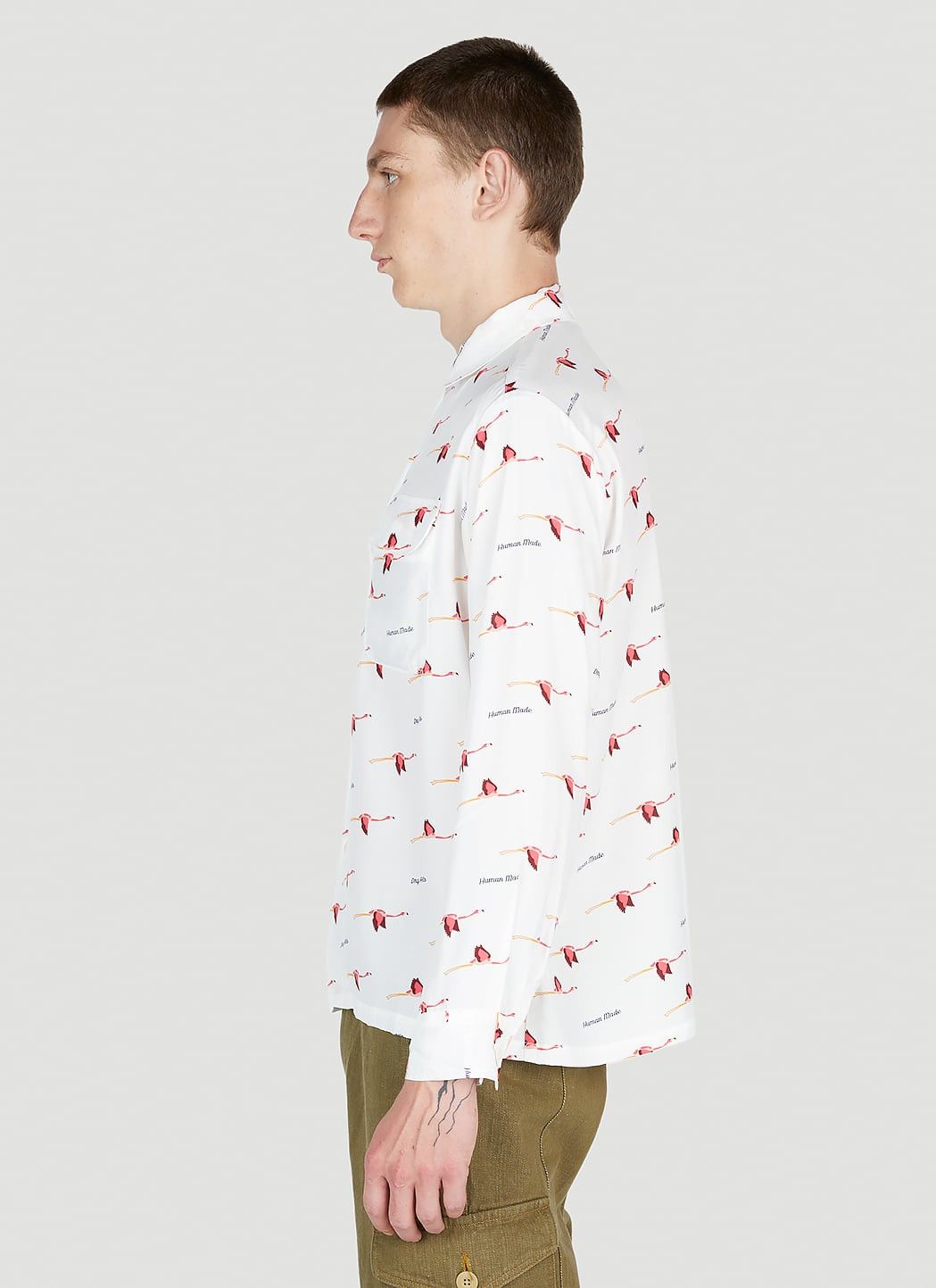 Human Made Flamingo Shirt Size US XL / EU 56 / 4 - 3 Thumbnail