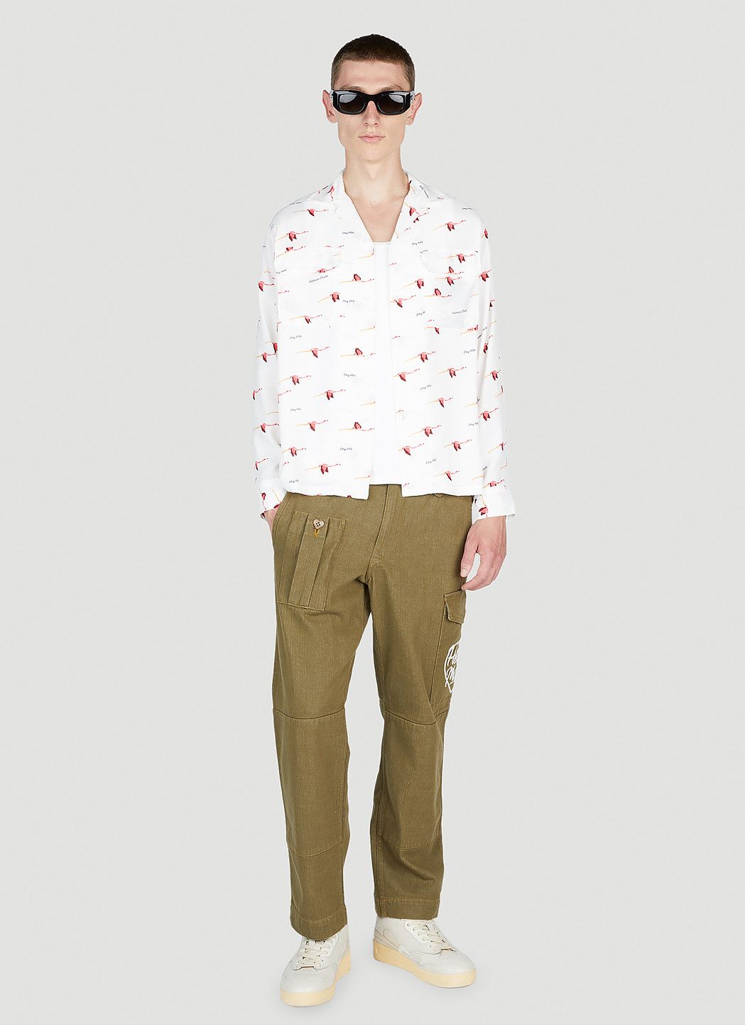 Human Made Flamingo Shirt Size US XL / EU 56 / 4 - 2 Thumbnail