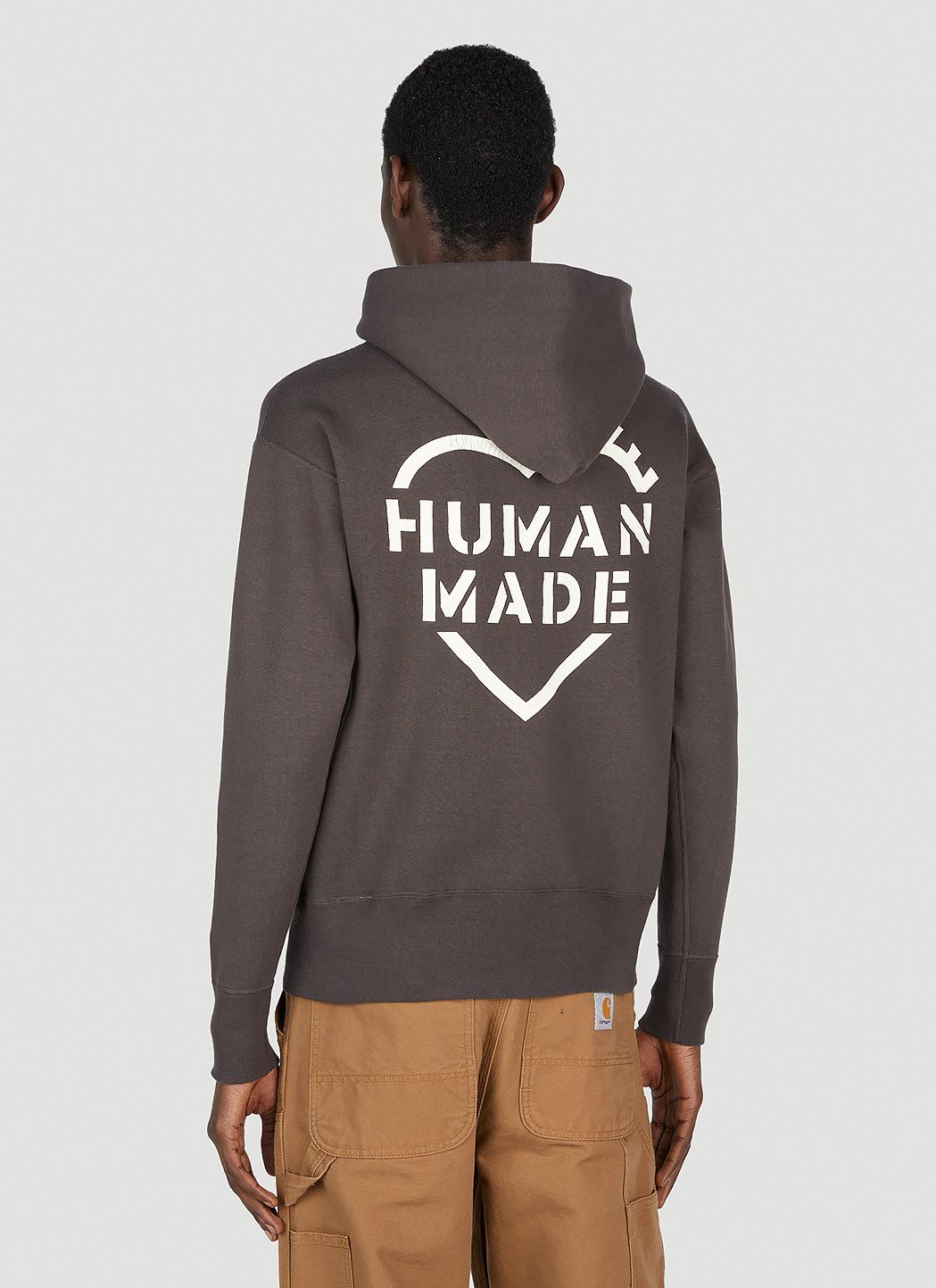 Human Made Text Print Hooded Sweatshirt Size US M / EU 48-50 / 2 - 4 Thumbnail