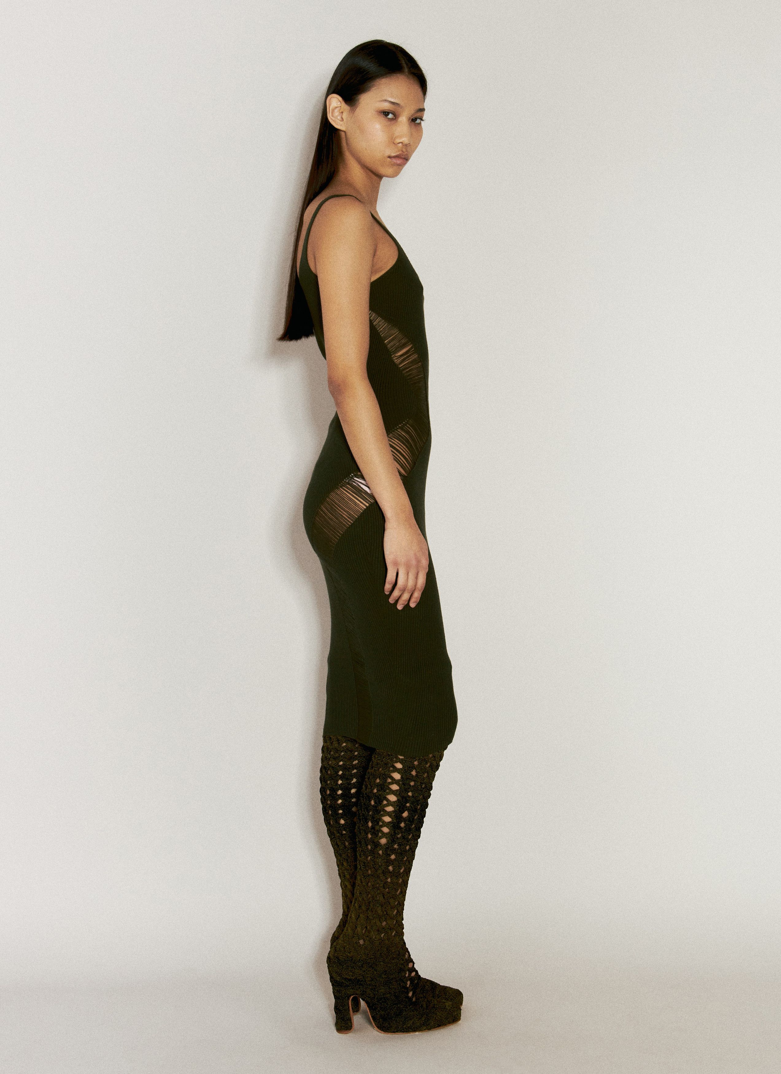 ISA BOULDER Jigsaw Mini Dress Size XS / US 0-2 / IT 36-38 - 3 Thumbnail