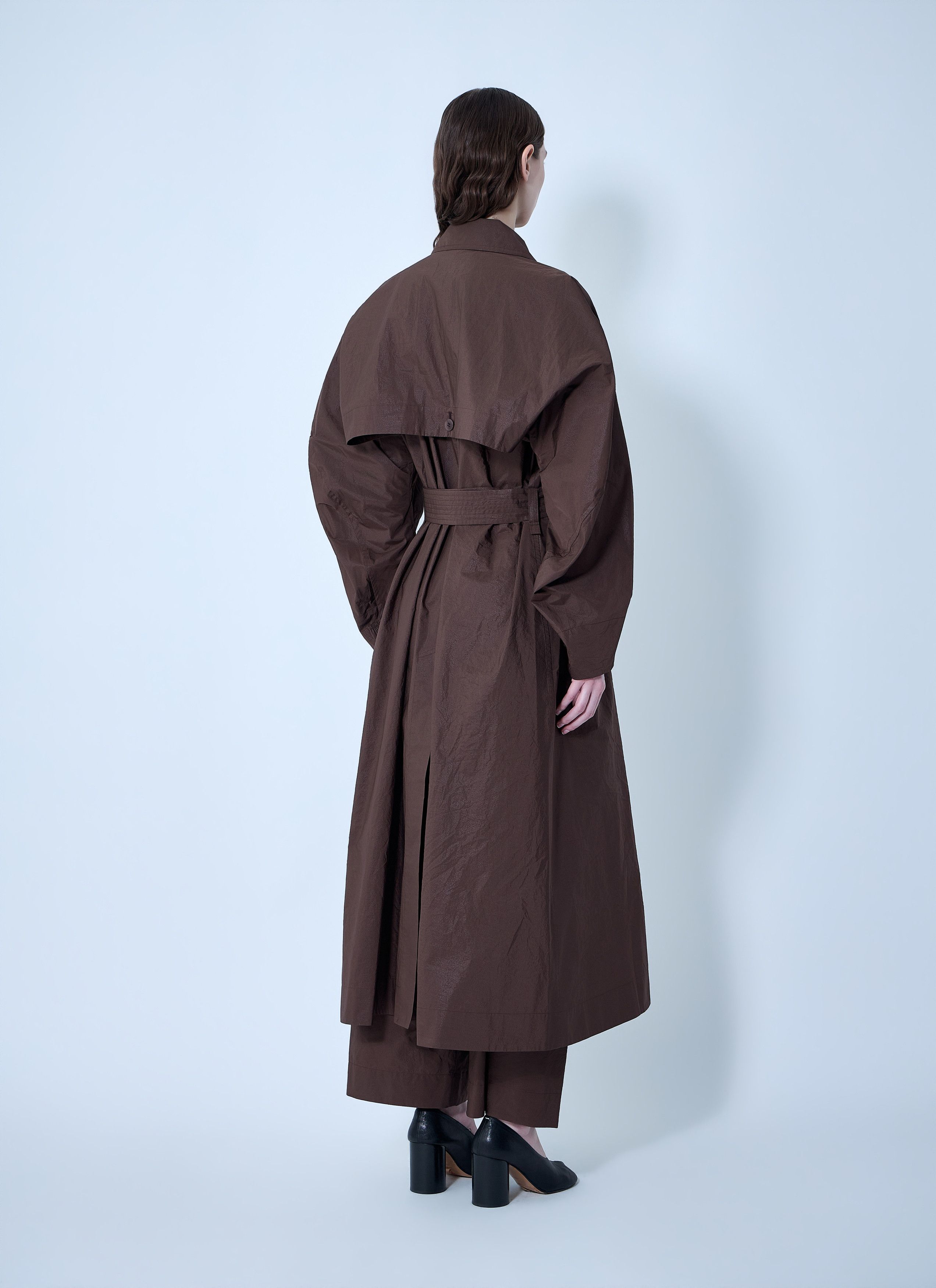 Issey Miyake Akimbo Oversized Trench Coat Size M / US 6-8 / IT 42-44 - 4 Thumbnail