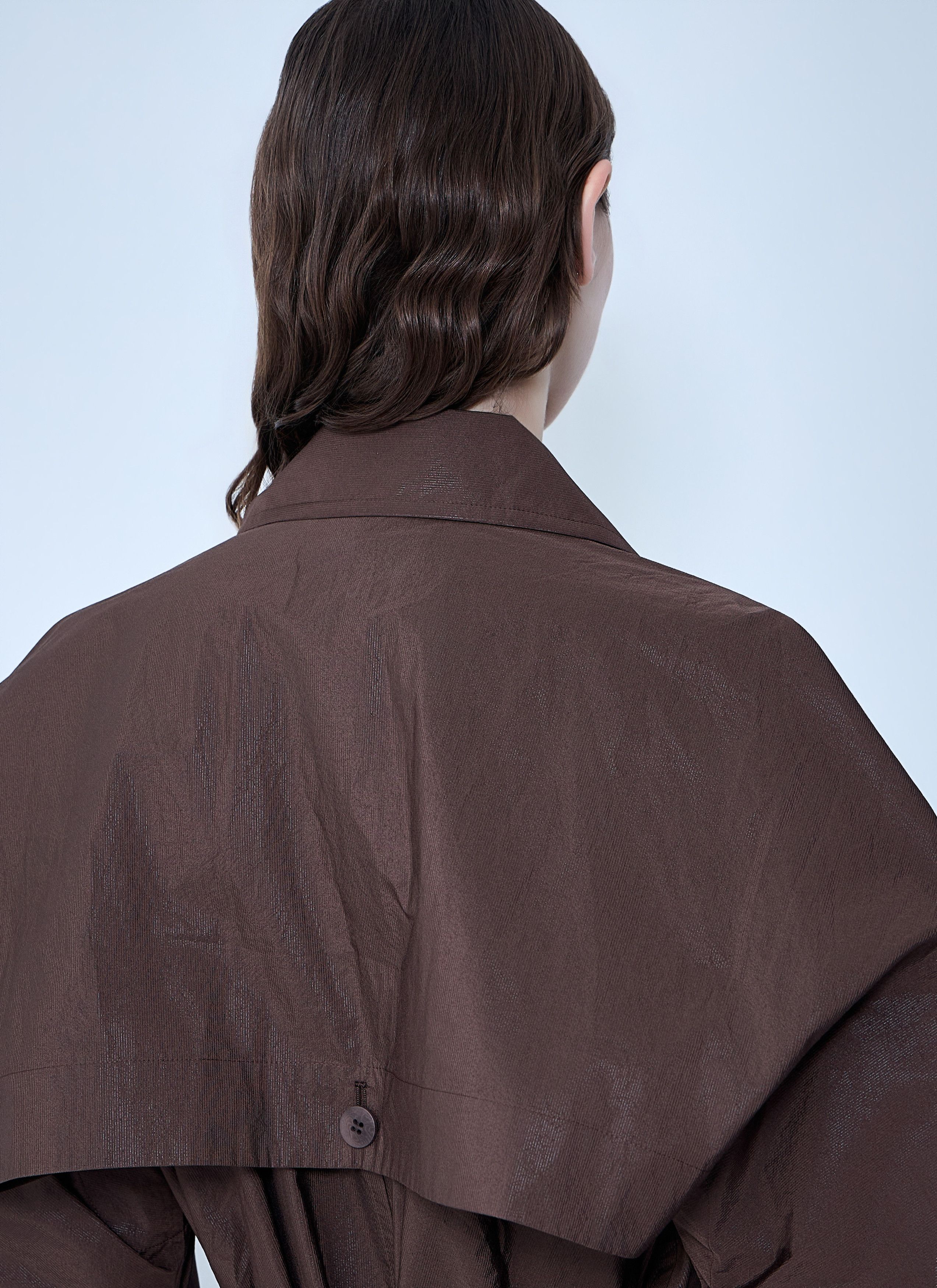 Issey Miyake Akimbo Oversized Trench Coat Size M / US 6-8 / IT 42-44 - 6 Thumbnail