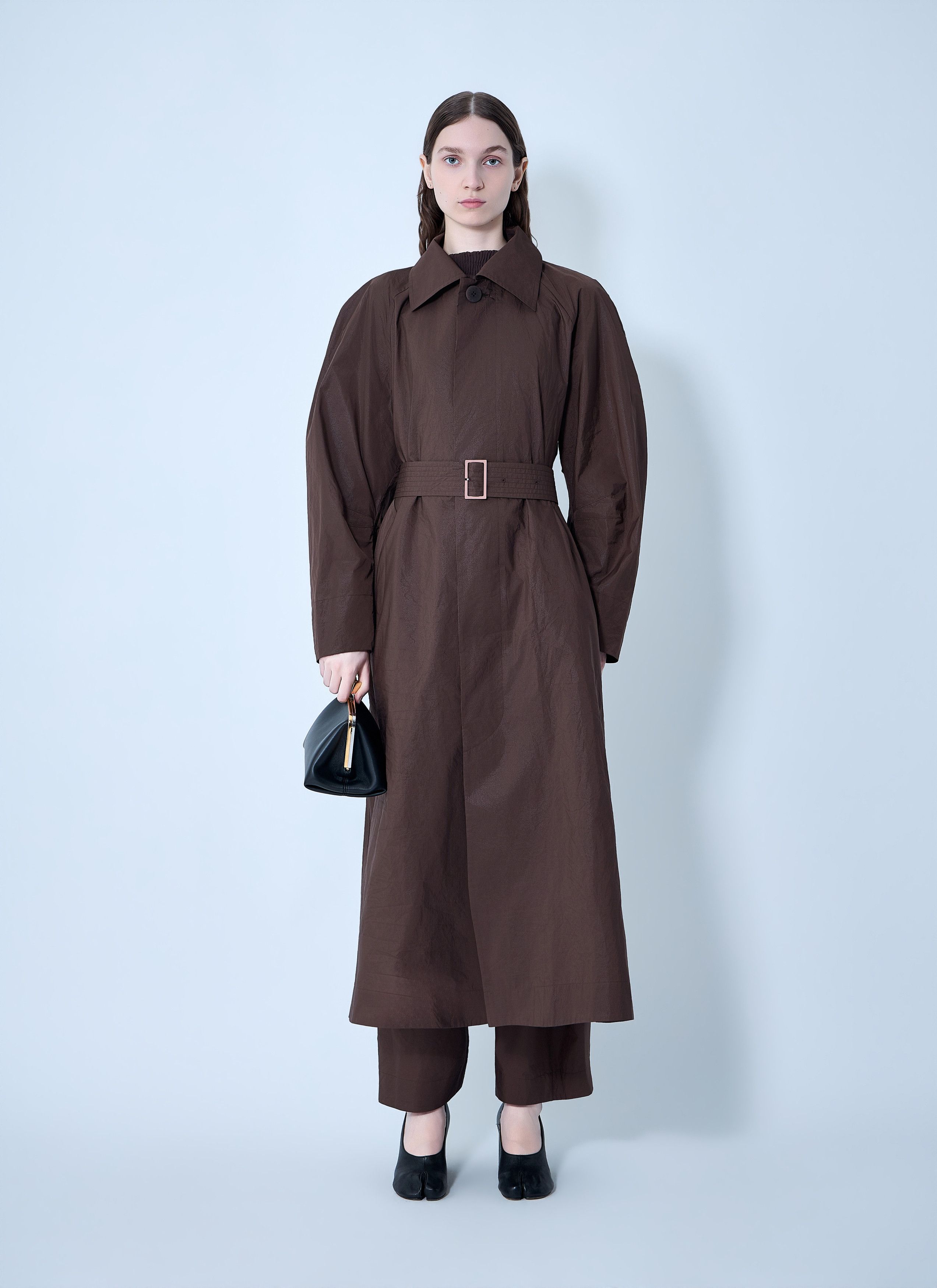 Issey Miyake Akimbo Oversized Trench Coat Size M / US 6-8 / IT 42-44 - 2 Thumbnail