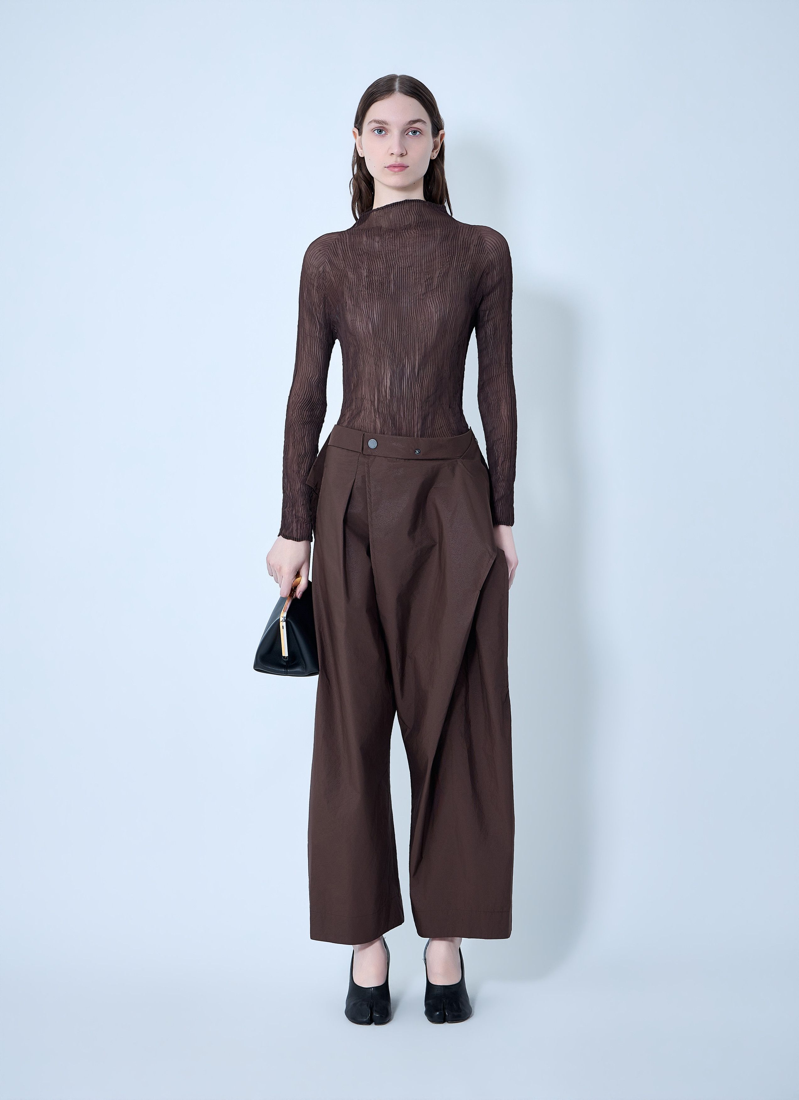 Issey Miyake Chiffon Twist Top Size M / US 6-8 / IT 42-44 - 2 Thumbnail