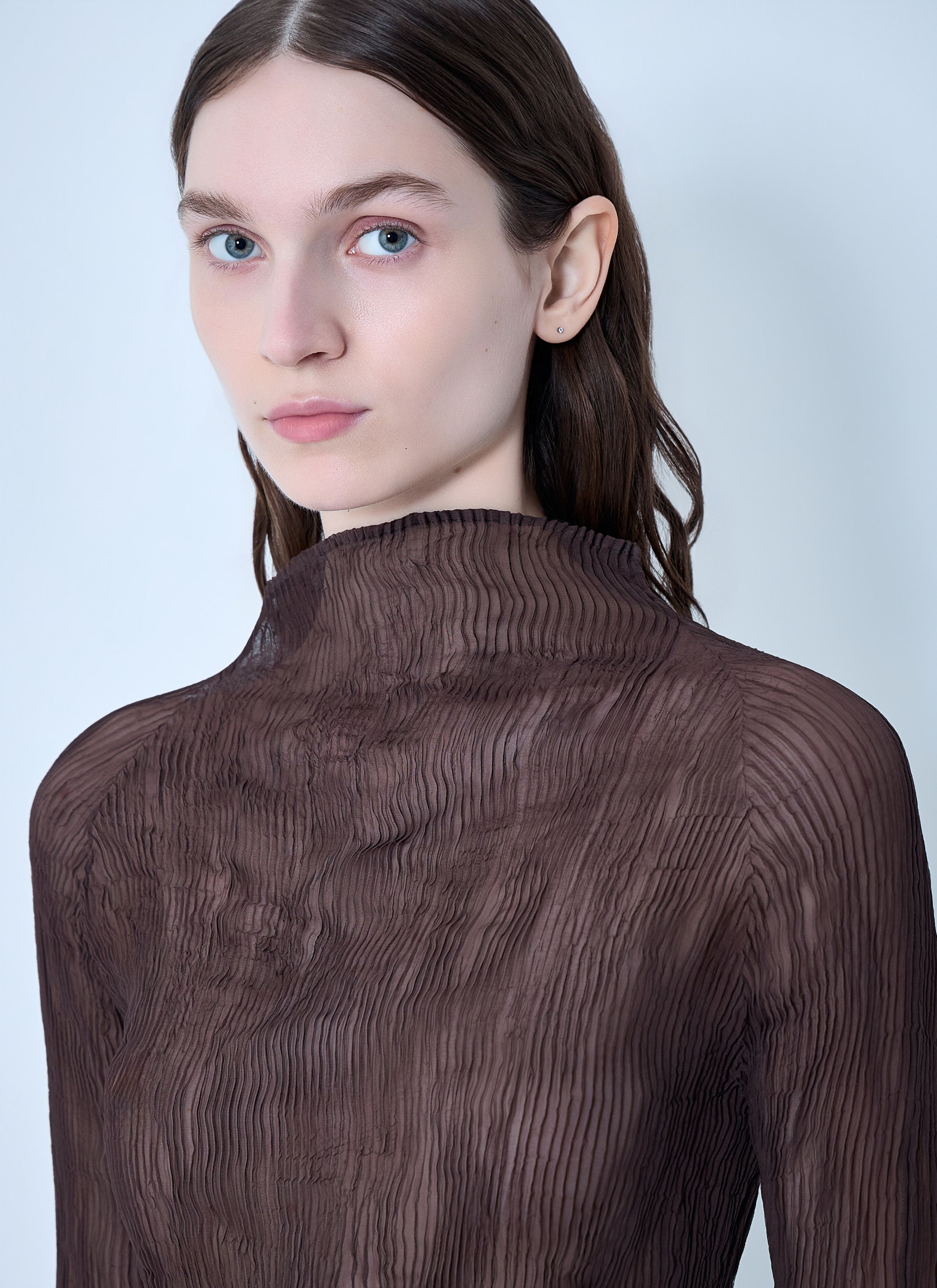 Issey Miyake Chiffon Twist Top Size M / US 6-8 / IT 42-44 - 5 Thumbnail