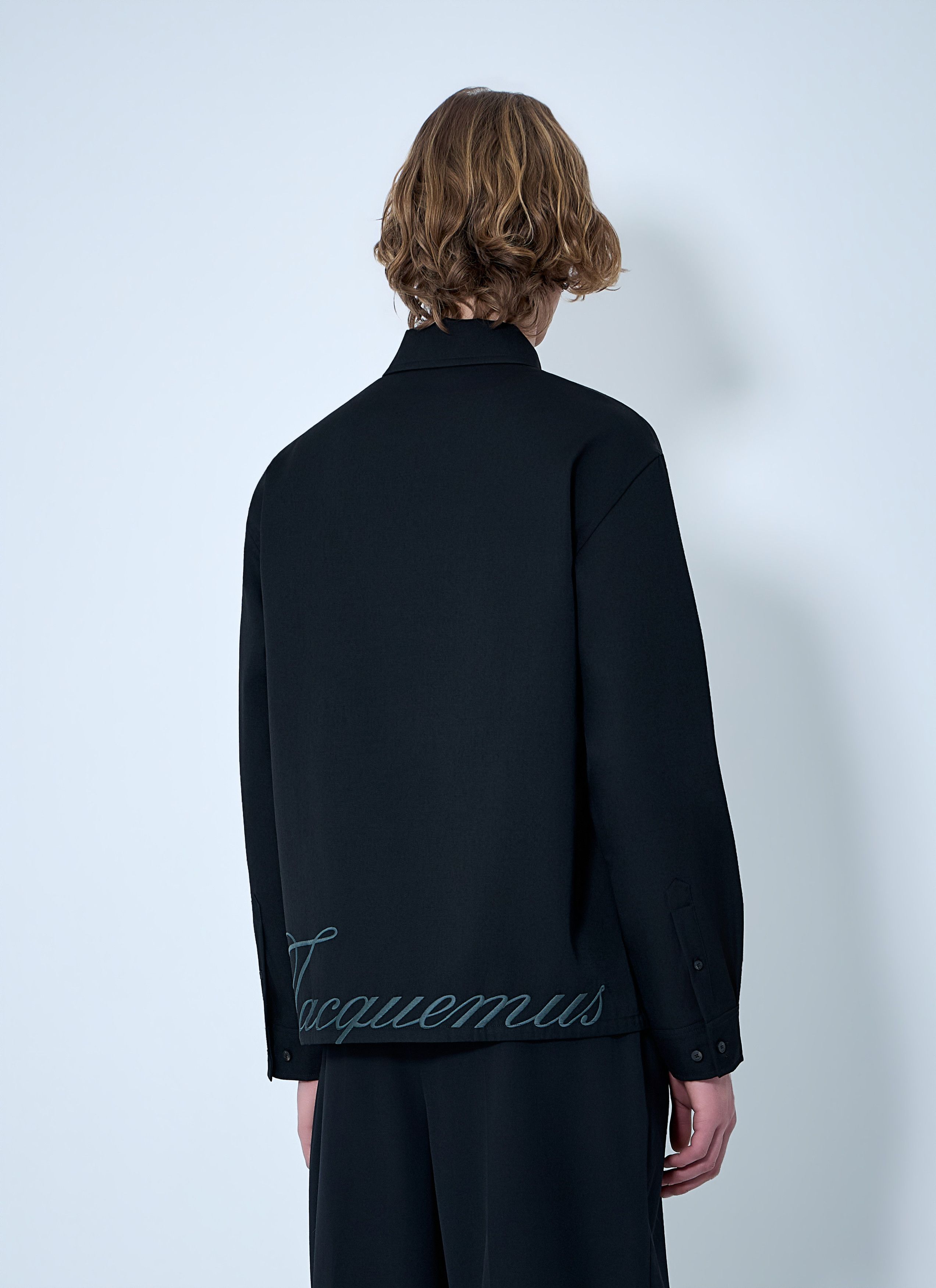 Jacquemus Zip-Front Cotton Shirt Size US M / EU 48-50 / 2 - 4 Thumbnail