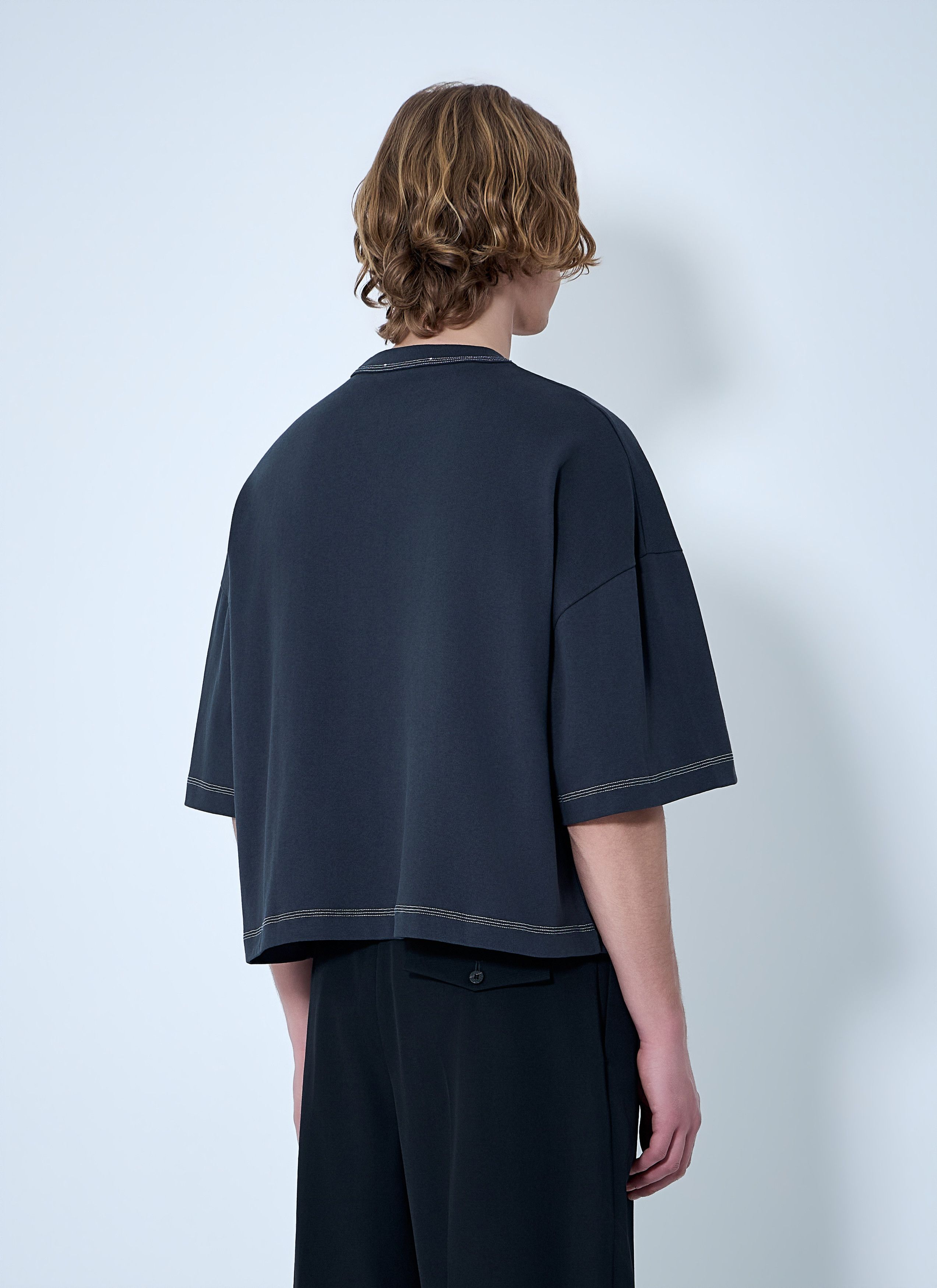 Jacquemus Oversized Logo T-Shirt Size US S / EU 44-46 / 1 - 4 Thumbnail