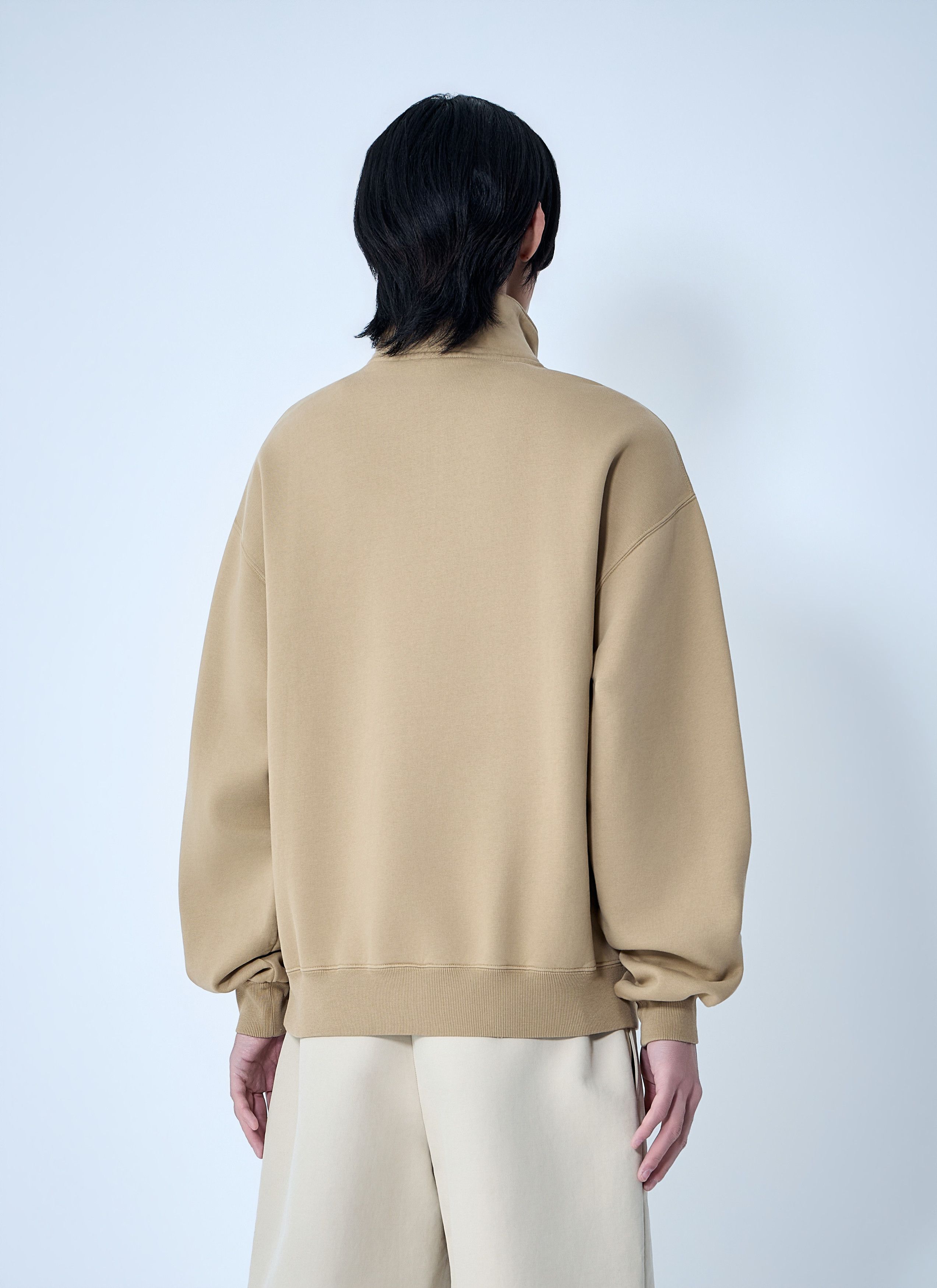 Jacquemus Le Camionneur Gros Grain Zip Sweatshirt Size US S / EU 44-46 / 1 - 4 Thumbnail
