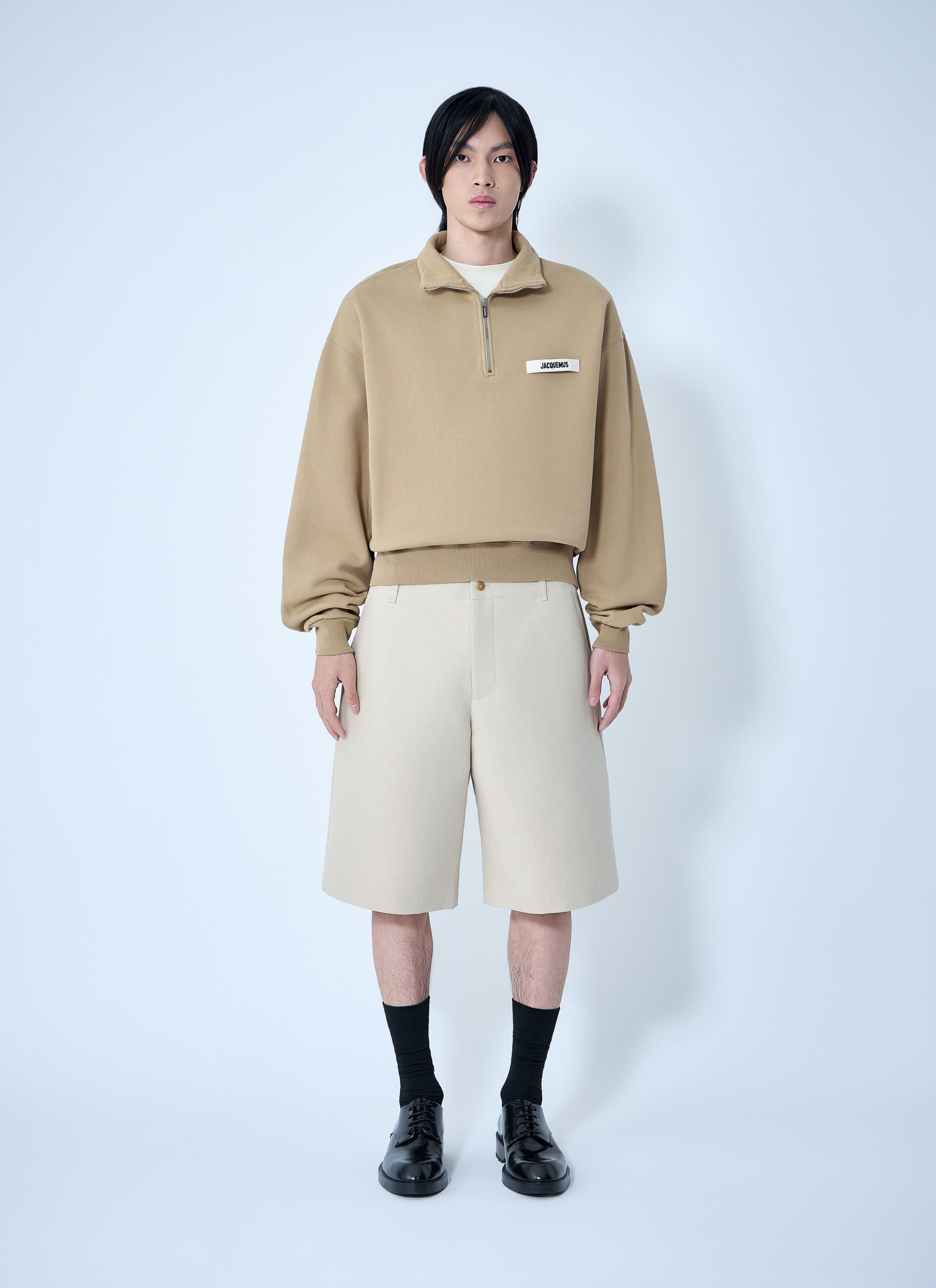 Jacquemus Le Camionneur Gros Grain Zip Sweatshirt Size US S / EU 44-46 / 1 - 2 Thumbnail