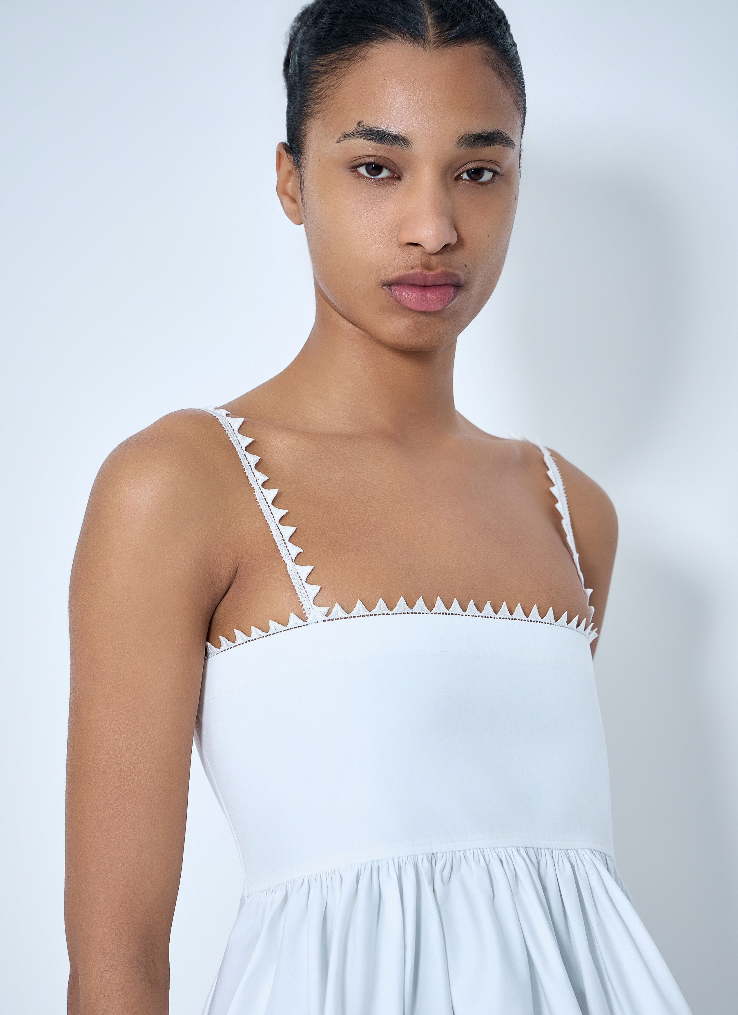 Jacquemus Peplum Top with Zigzag Trim Size M / US 6-8 / IT 42-44 - 5 Thumbnail