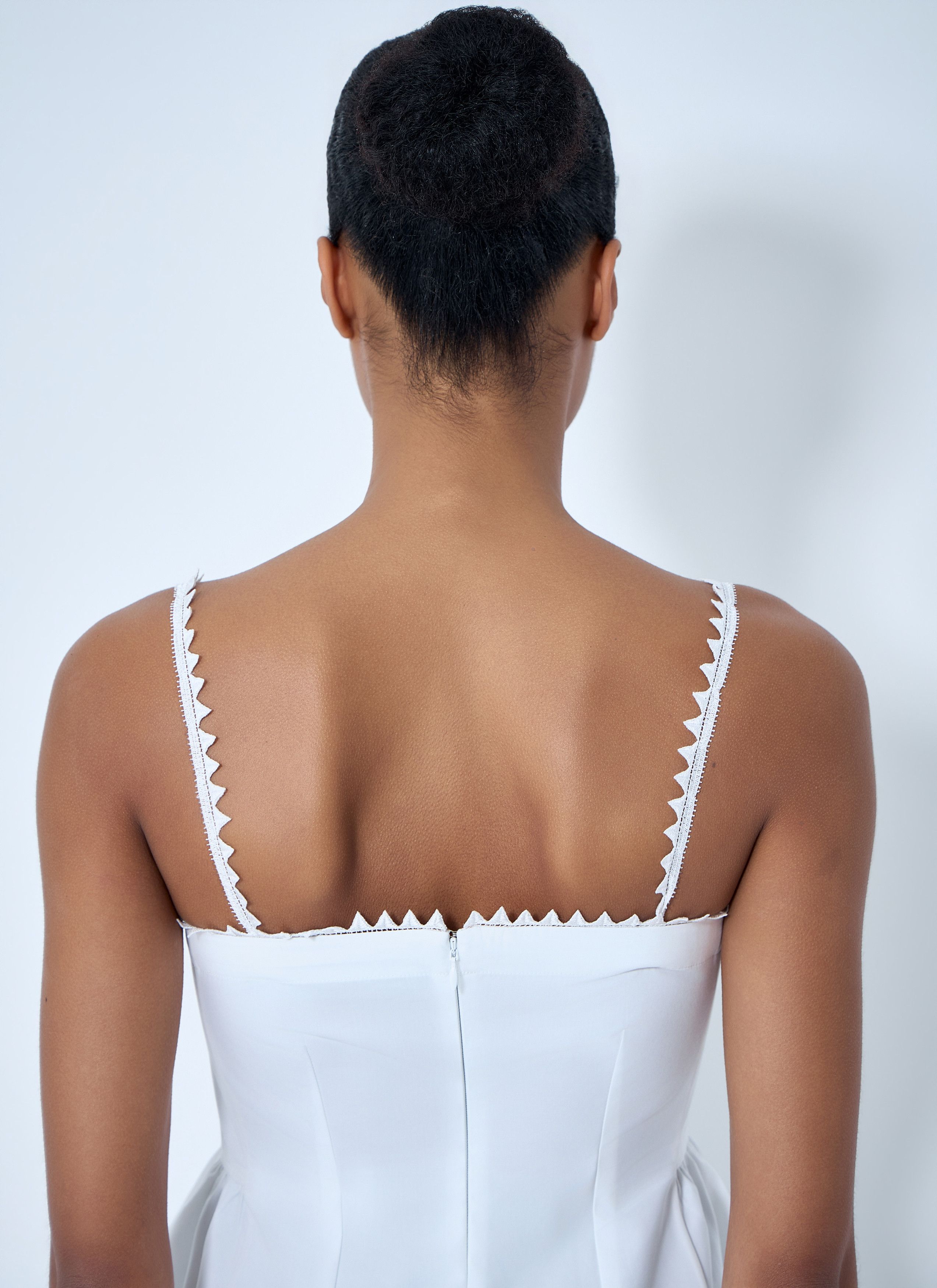Jacquemus Peplum Top with Zigzag Trim Size M / US 6-8 / IT 42-44 - 6 Thumbnail
