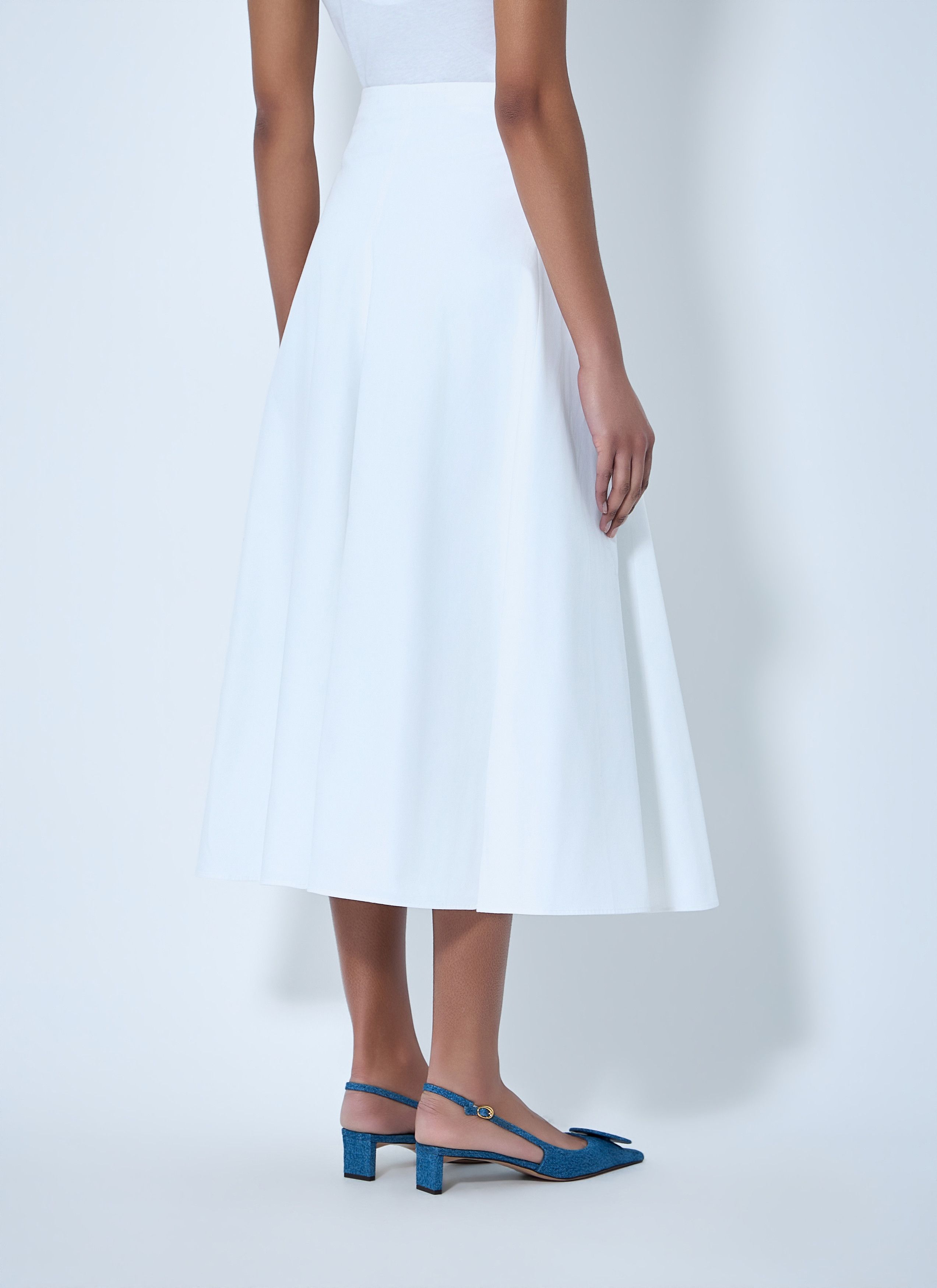 Jacquemus A-line Midi Skirt Size 34" / US 12 / IT 48 - 4 Thumbnail