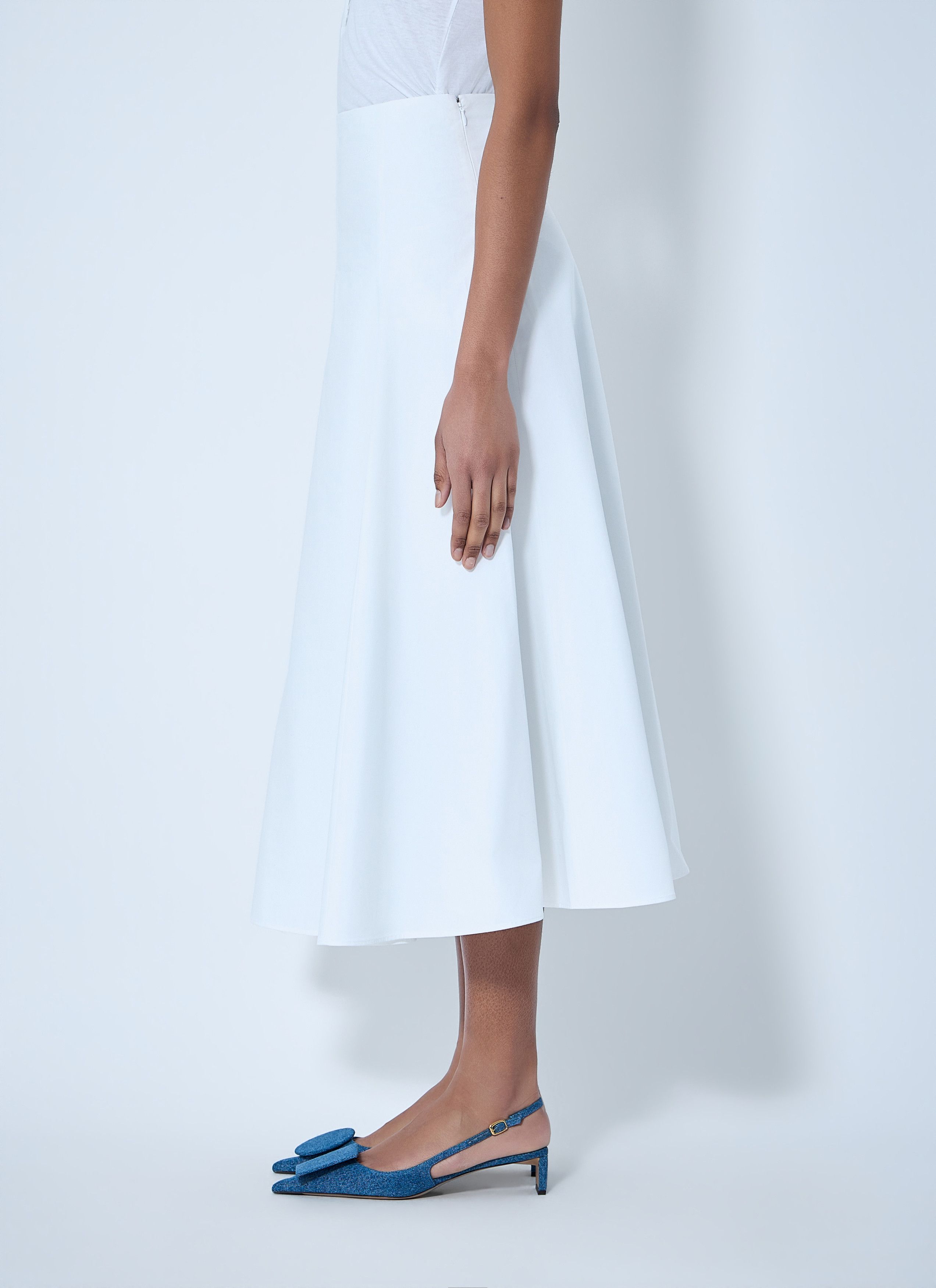 Jacquemus A-line Midi Skirt Size 27" / US 4 / IT 40 - 3 Thumbnail
