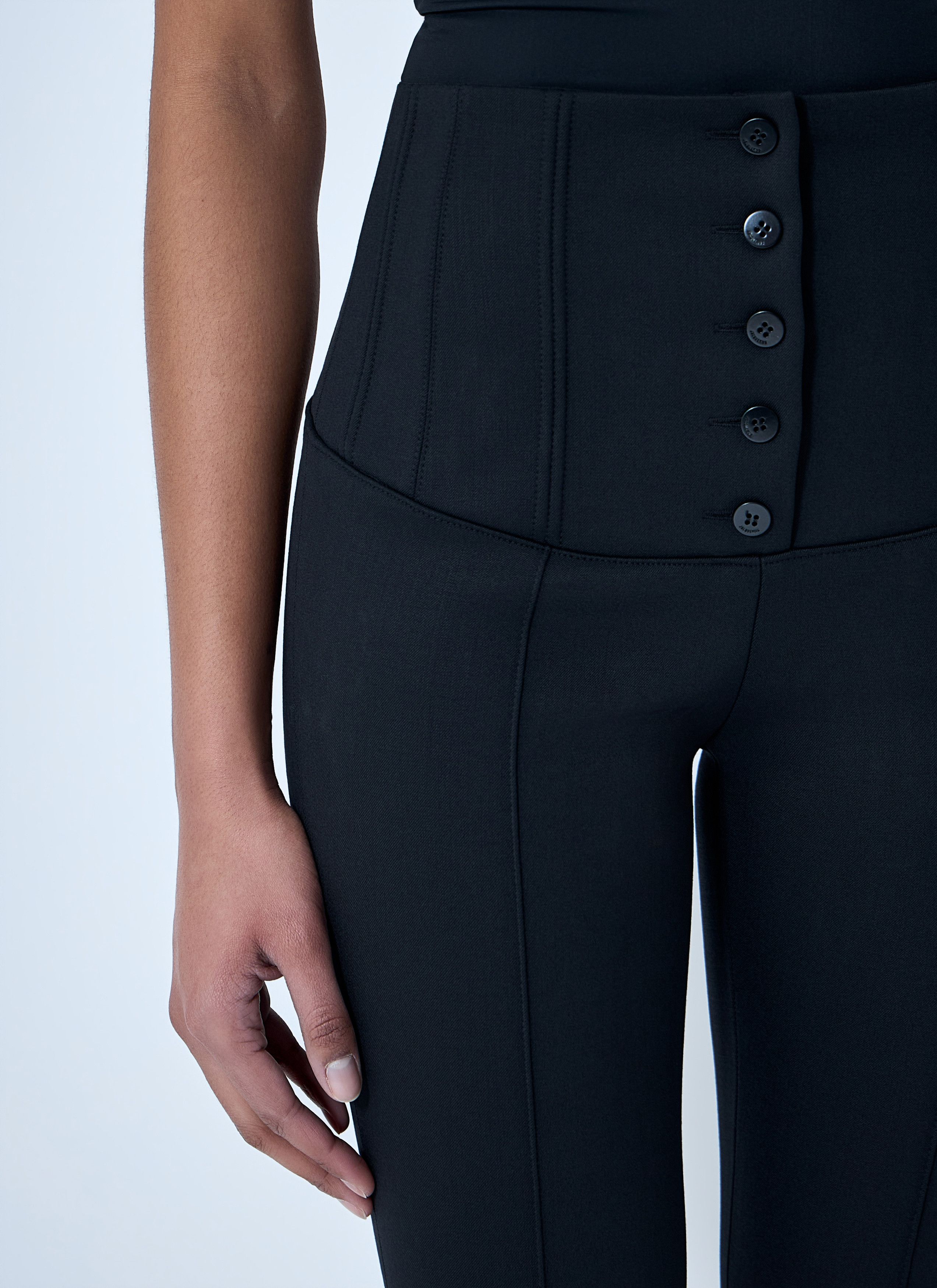 Jacquemus High-Waisted Buttoned Cycling Pants Size 30" / US 8 / IT 44 - 5 Thumbnail