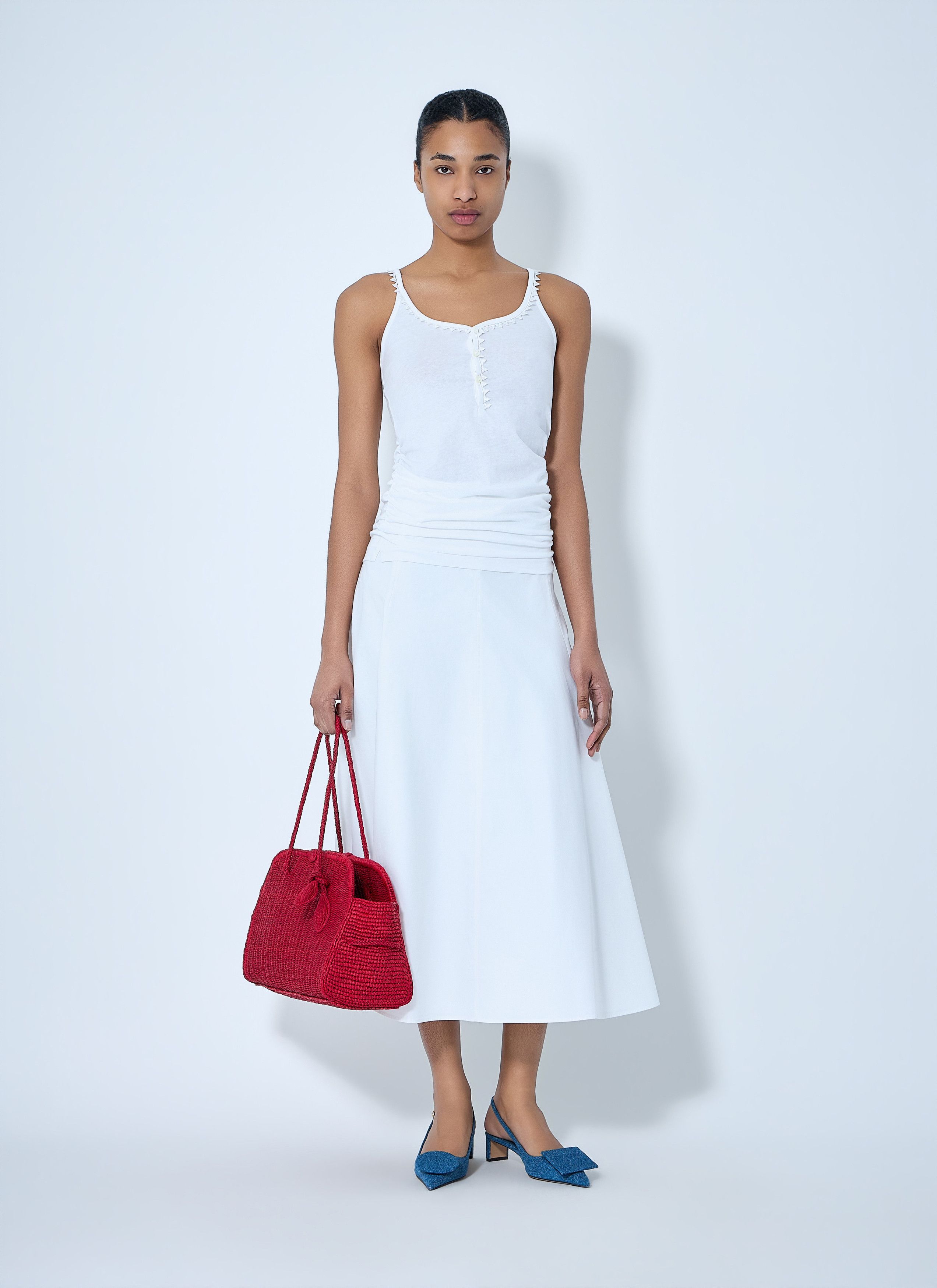Jacquemus Ribbed Detail Camisole Size XS / US 0-2 / IT 36-38 - 2 Thumbnail