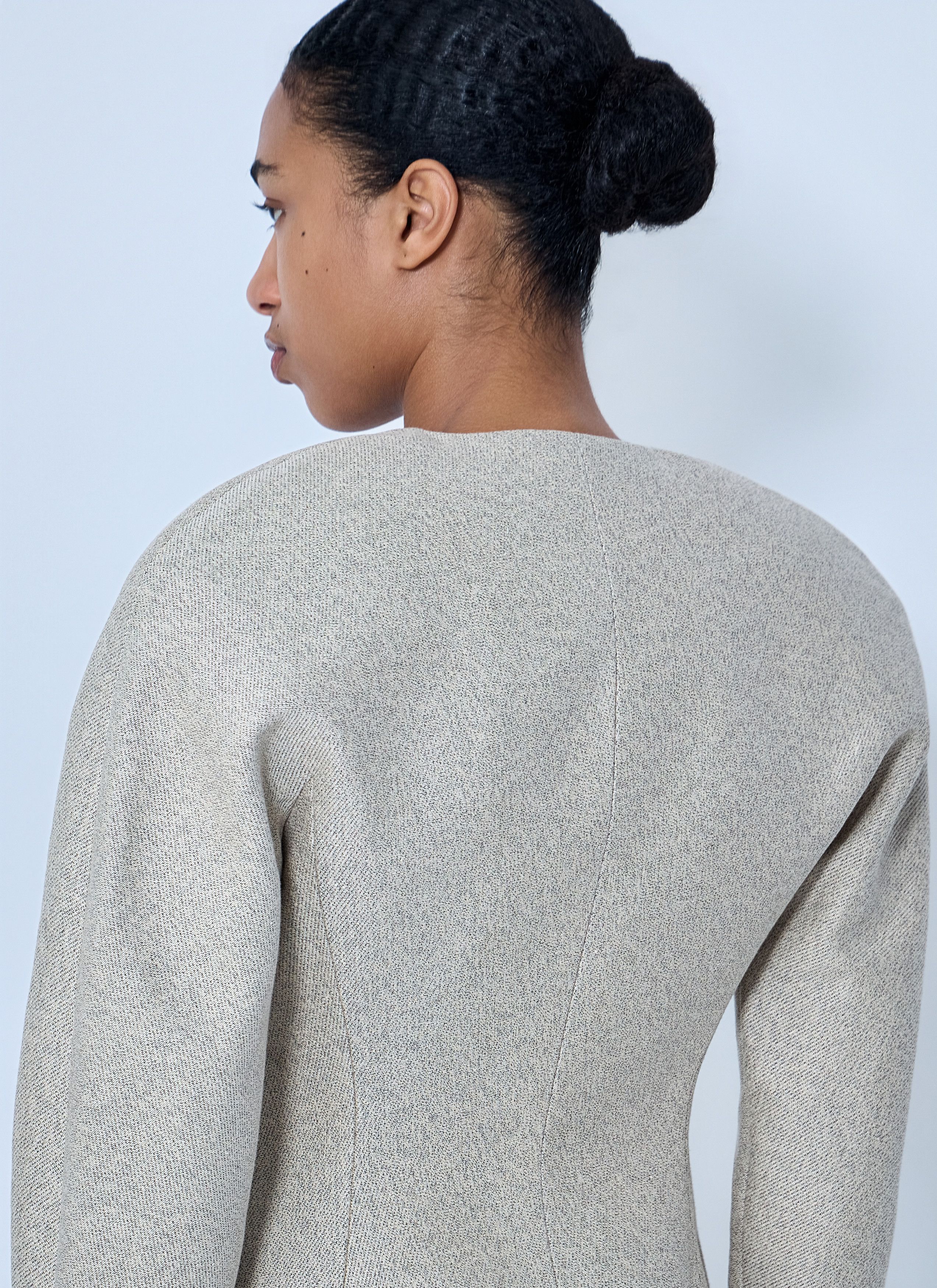 Jacquemus La Petite Veste Ovalo Jacket Size S / US 4 / IT 40 - 6 Thumbnail