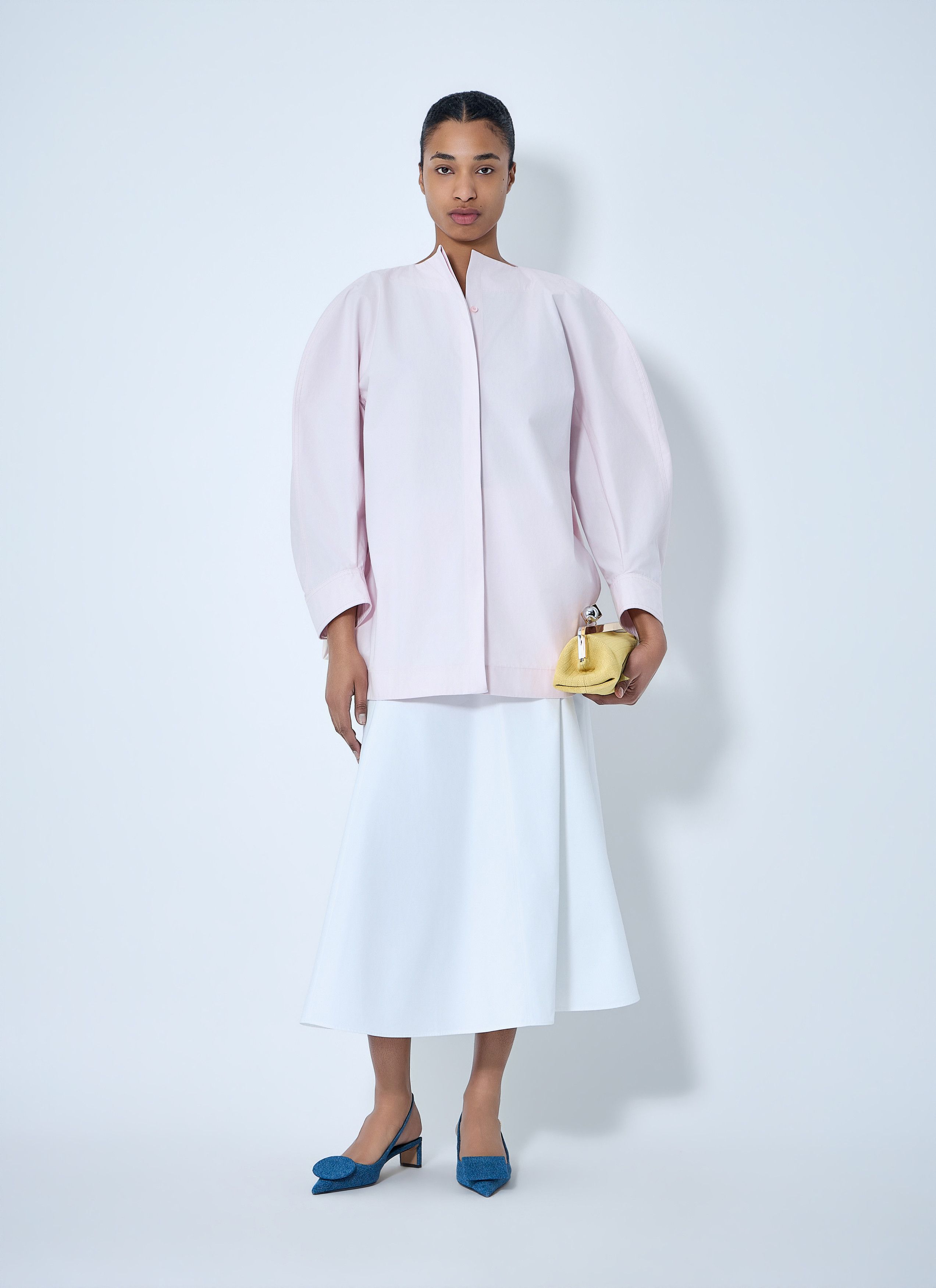 Jacquemus Structured Cotton Poplin Blouse Size M / US 6-8 / IT 42-44 - 2 Thumbnail