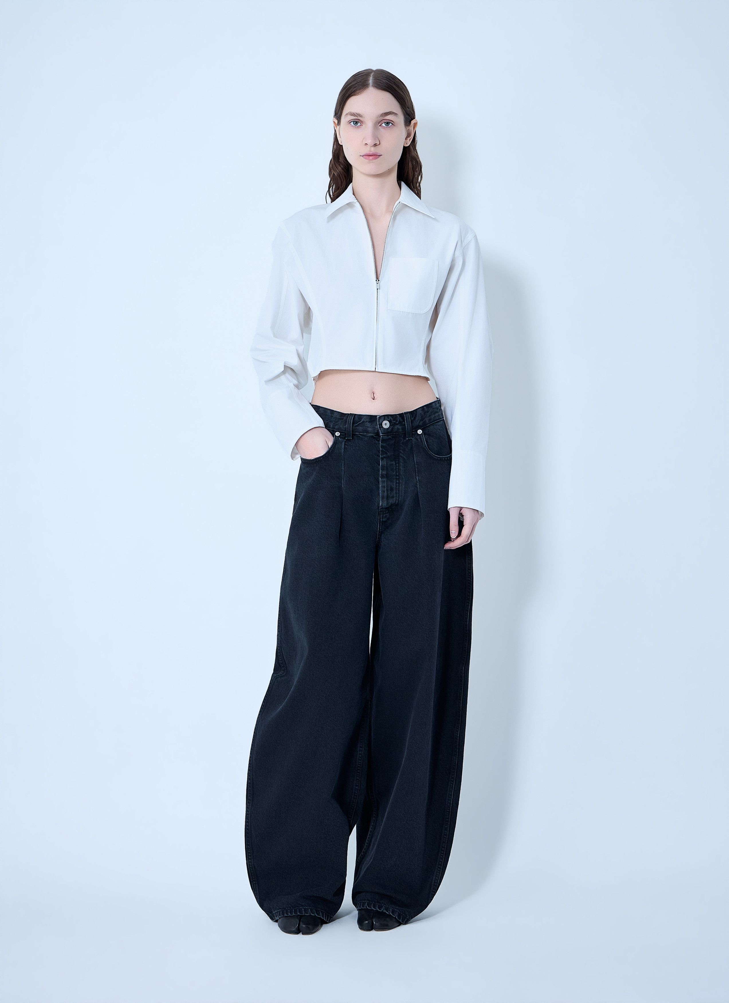 Jacquemus De-Nîmes Ovalo Jeans Size 26" / US 2 / IT 38 - 2 Thumbnail