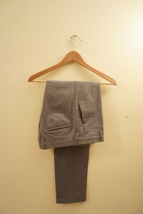 Paul Smith Light Gray Wool Trousers Size US 28 / EU 44 - 1 Preview
