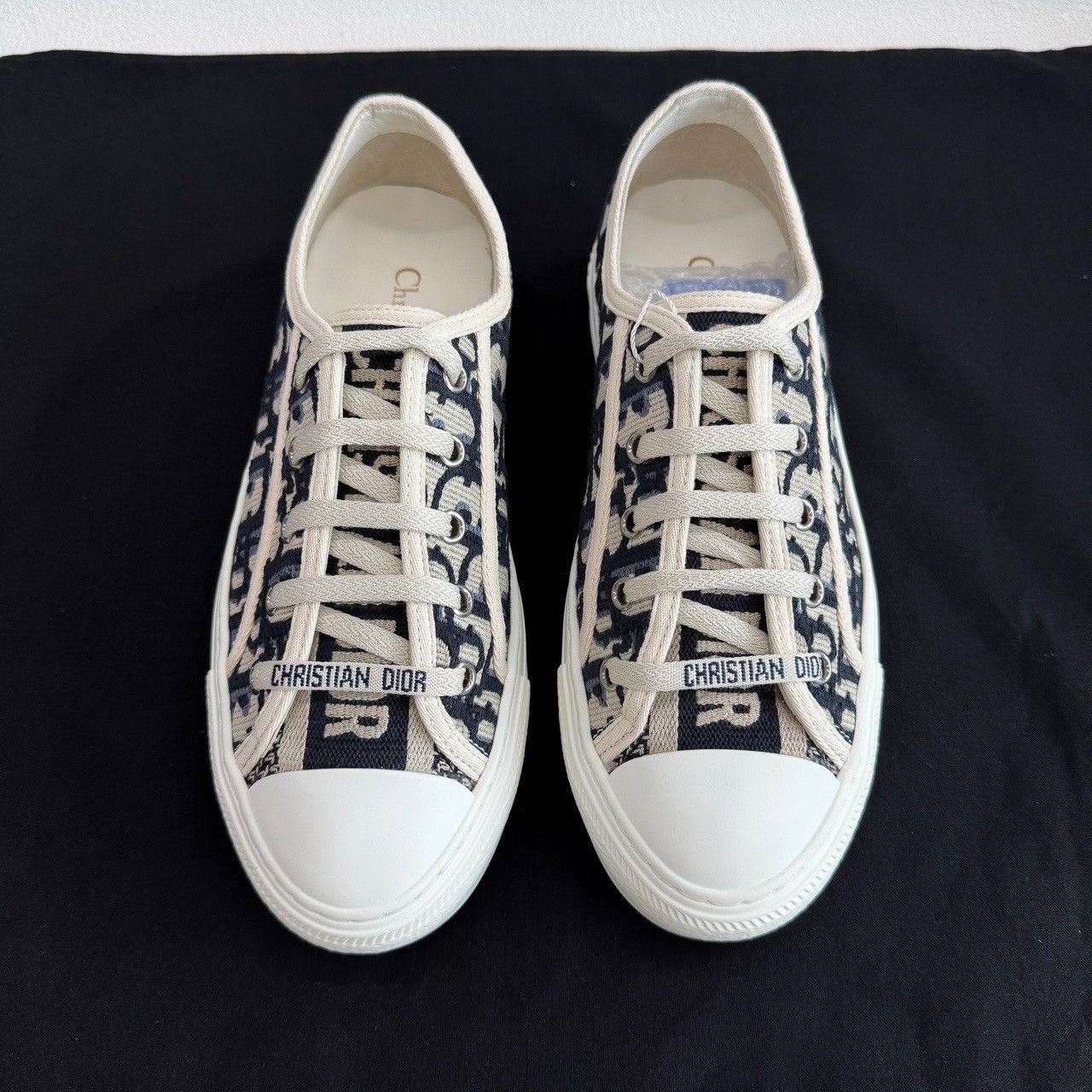 Dior Dior Walk'n'Dior Oblique Low-Top Sneakers Size 36.5 Size US 6.5 / IT 36.5 - 3 Thumbnail