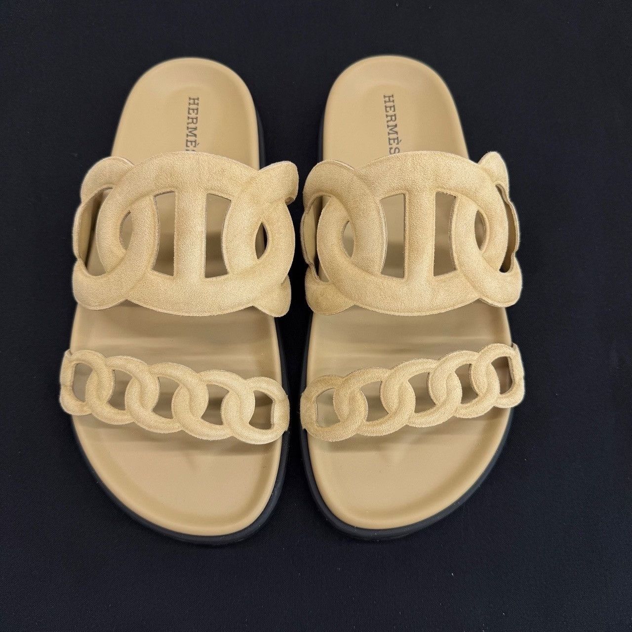 Hermes Hermès Suede Sandals Size 36.5 Size US 6.5 / IT 36.5 - 3 Thumbnail