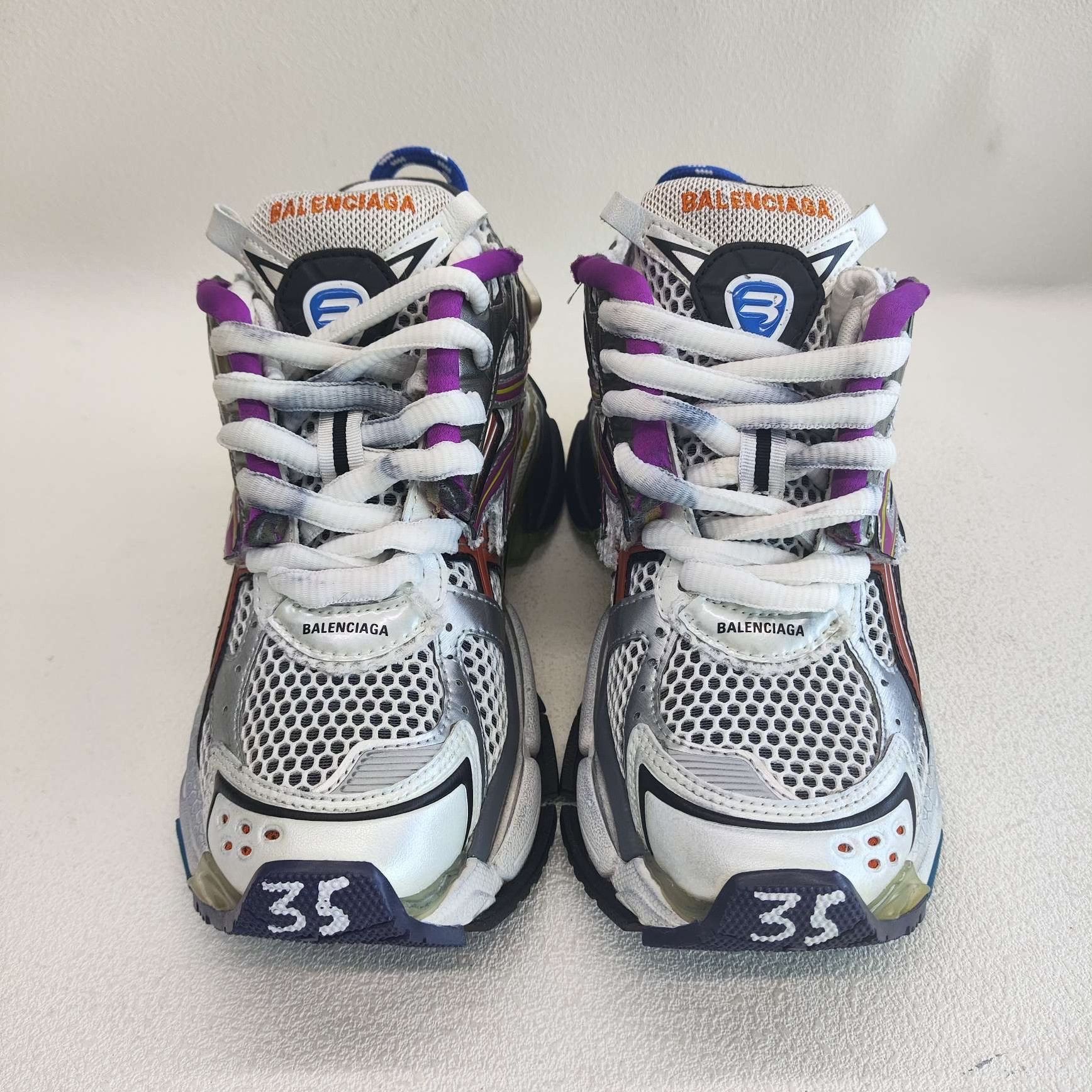 Balenciaga Balenciaga Multi Runner Sneakers Size 35 Size US 5 / IT 35 - 3 Thumbnail