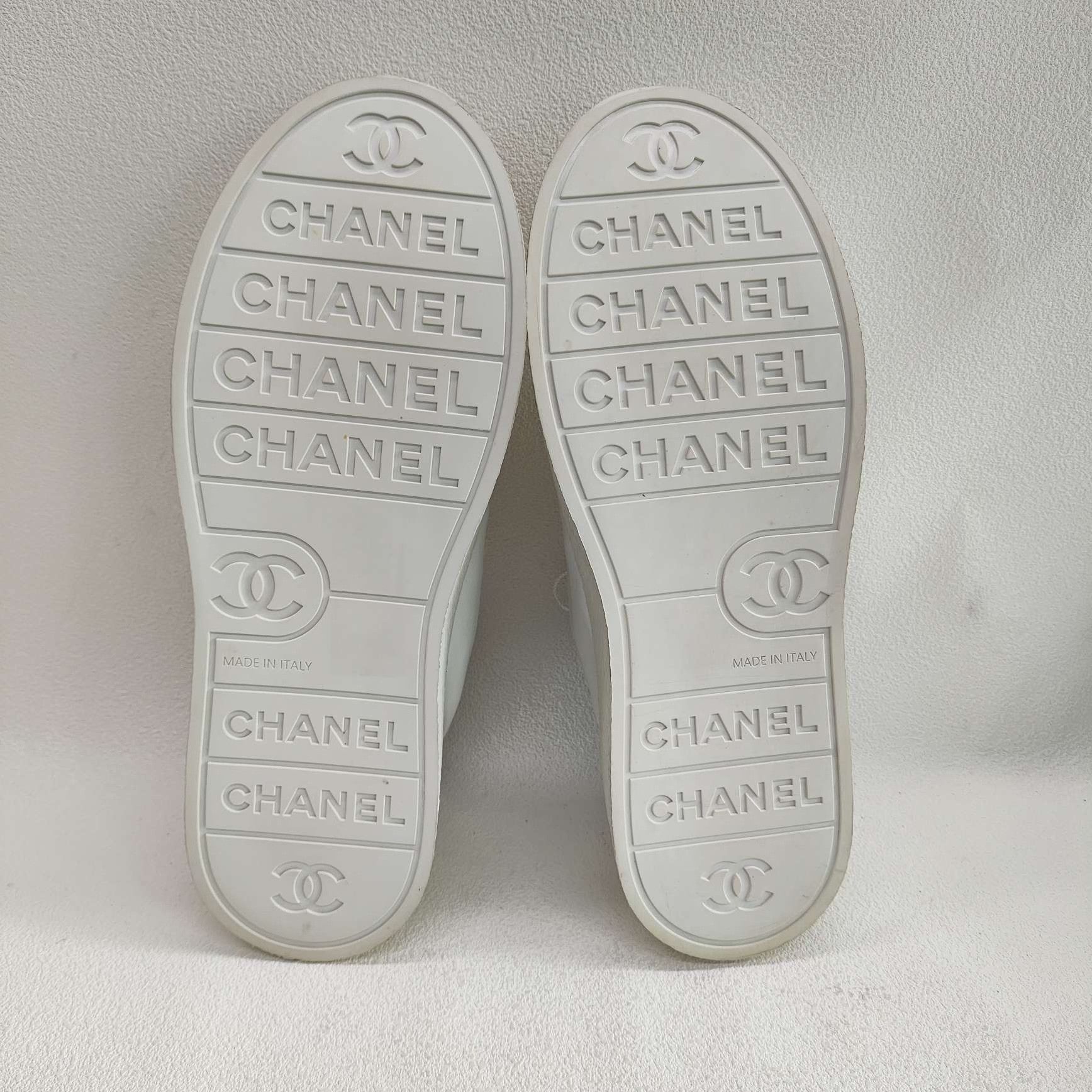 Chanel Chanel Platform CC Logo Low-Top Sneakers Size 39 Size US 8 / IT 38 - 8 Thumbnail