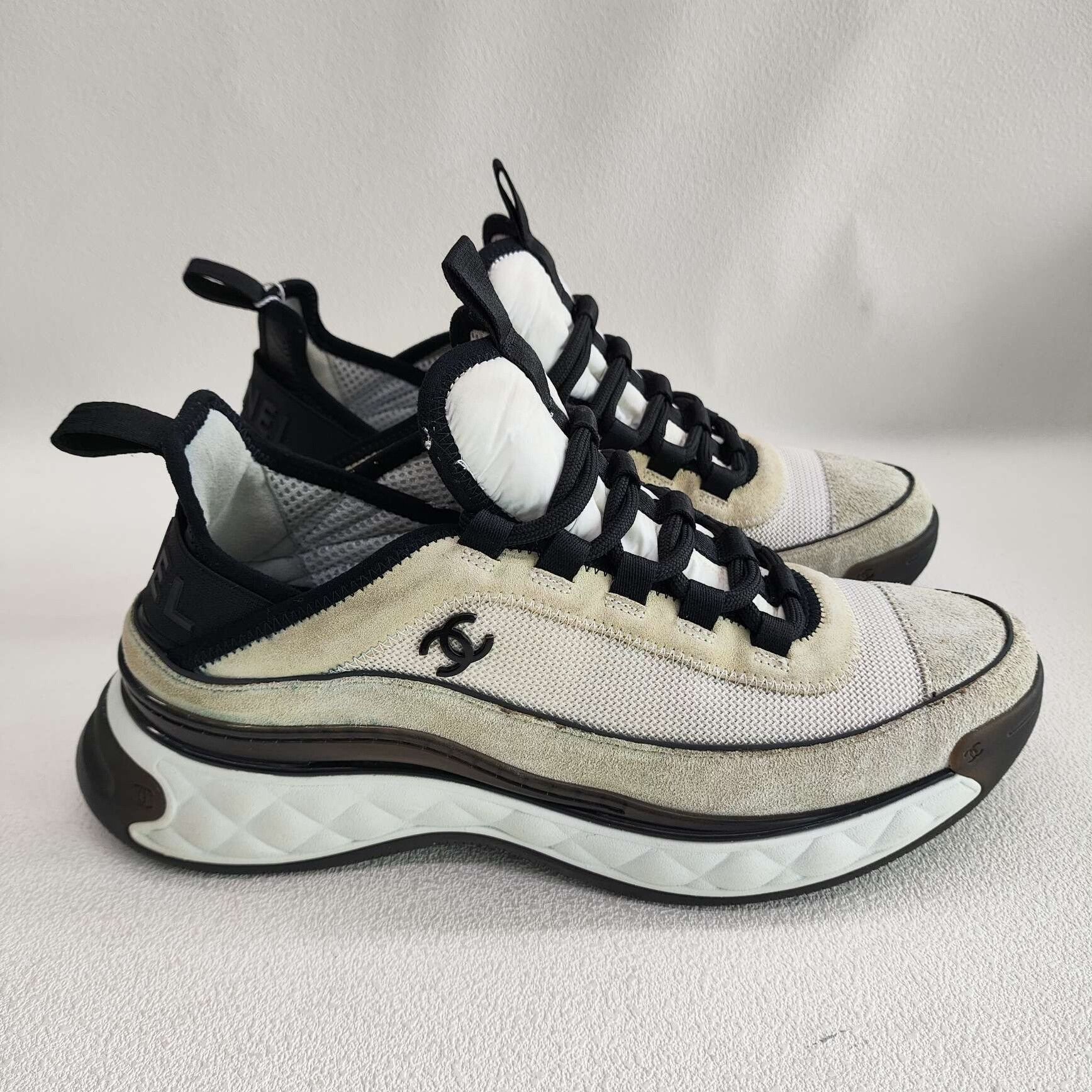 Chanel Chanel Logo Low-Top Sneakers Size 40 Size US 9 / IT 39 - 5 Thumbnail