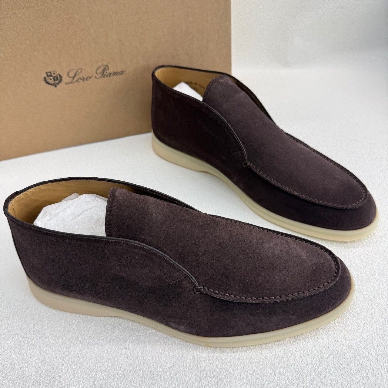Loro Piana Loro Piana Open Walk Suede Shoes Size 8 Size US 8 / EU 41 - 4 Thumbnail