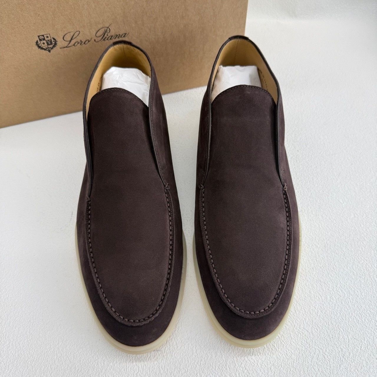 Loro Piana Loro Piana Open Walk Suede Shoes Size 8 Size US 8 / EU 41 - 3 Thumbnail