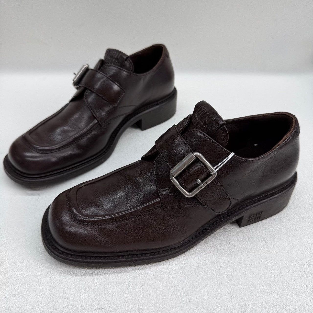 Miu Miu Miu Miu Buckle Loafers Size 39 Size US 9 / IT 39 - 2 Thumbnail