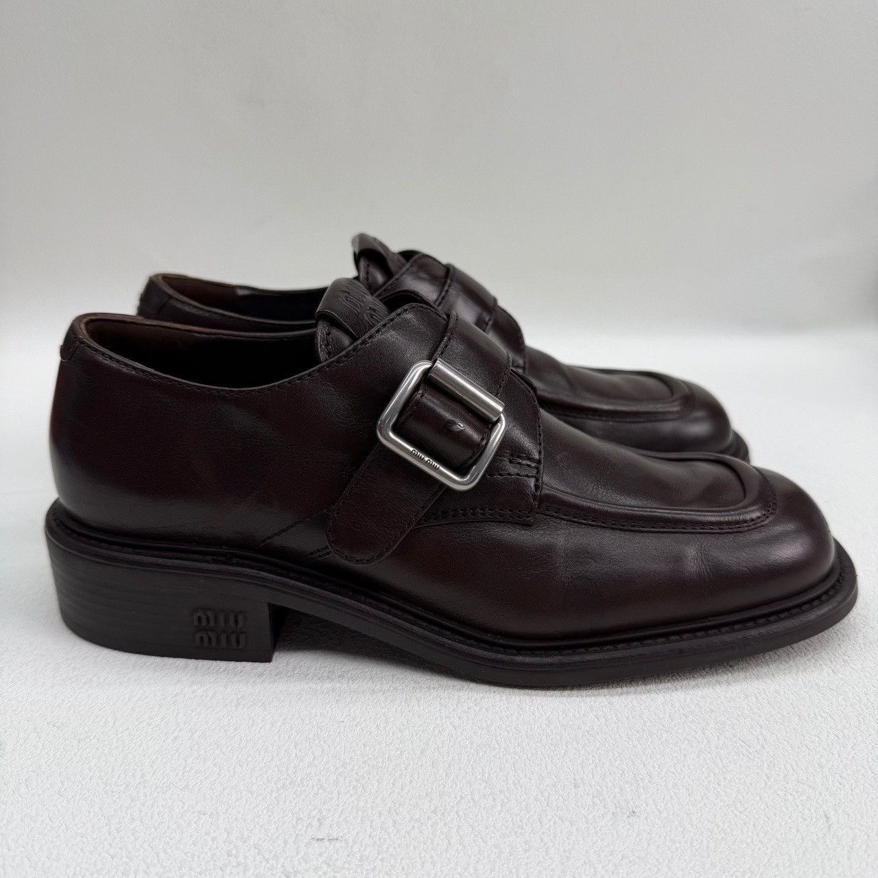 Miu Miu Miu Miu Buckle Loafers Size 39 Size US 9 / IT 39 - 5 Thumbnail