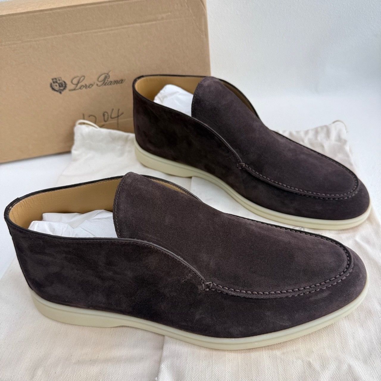 Loro Piana Loro Piana Open Walk Suede Shoes Size US 9 / EU 42 Size US 9 / EU 42 - 5 Thumbnail