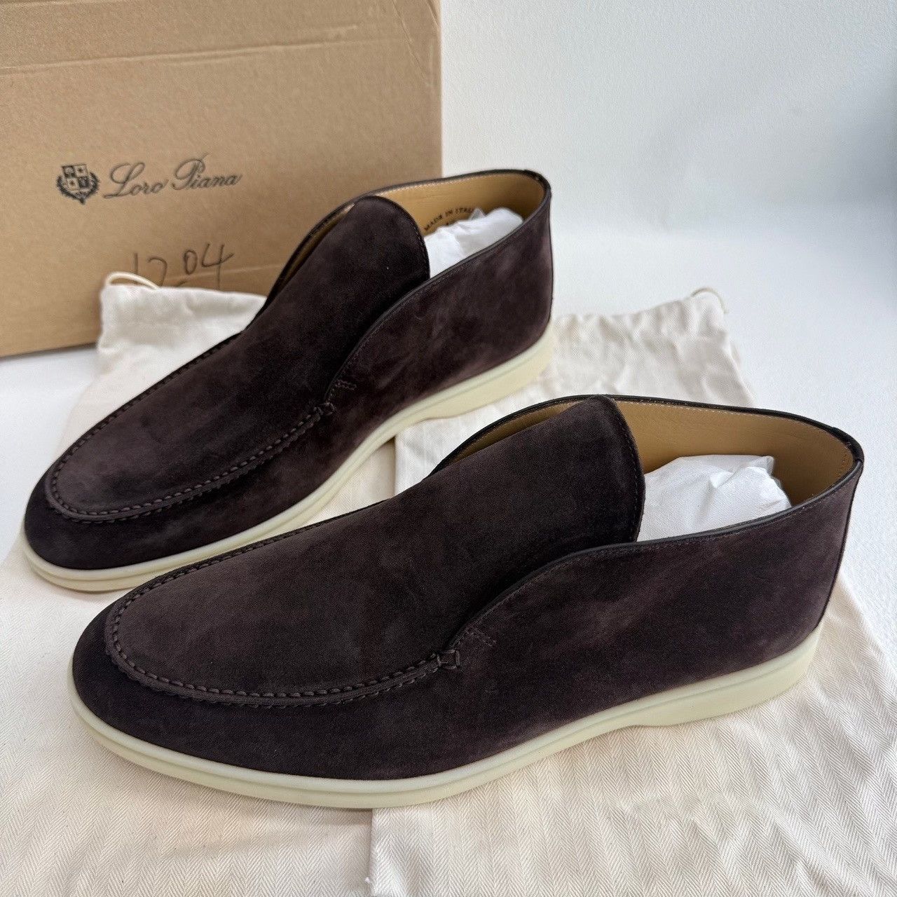 Loro Piana Loro Piana Open Walk Suede Shoes Size US 9 / EU 42 Size US 9 / EU 42 - 2 Thumbnail