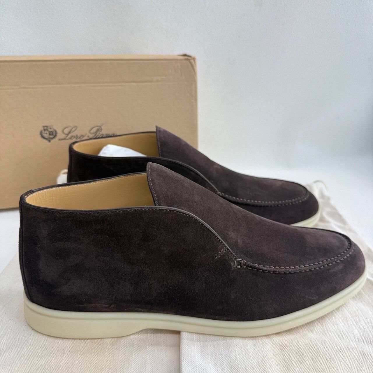 Loro Piana Loro Piana Open Walk Suede Shoes Size US 9 / EU 42 Size US 9 / EU 42 - 6 Thumbnail