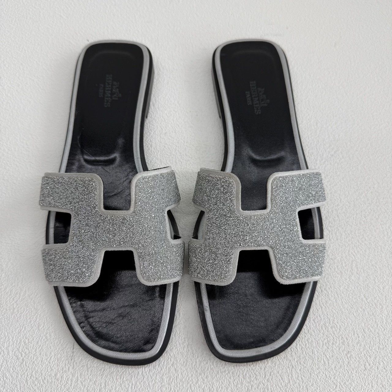 Hermes Hermes Glitter H Sandals Size 38 Size US 7 / IT 37 - 3 Thumbnail
