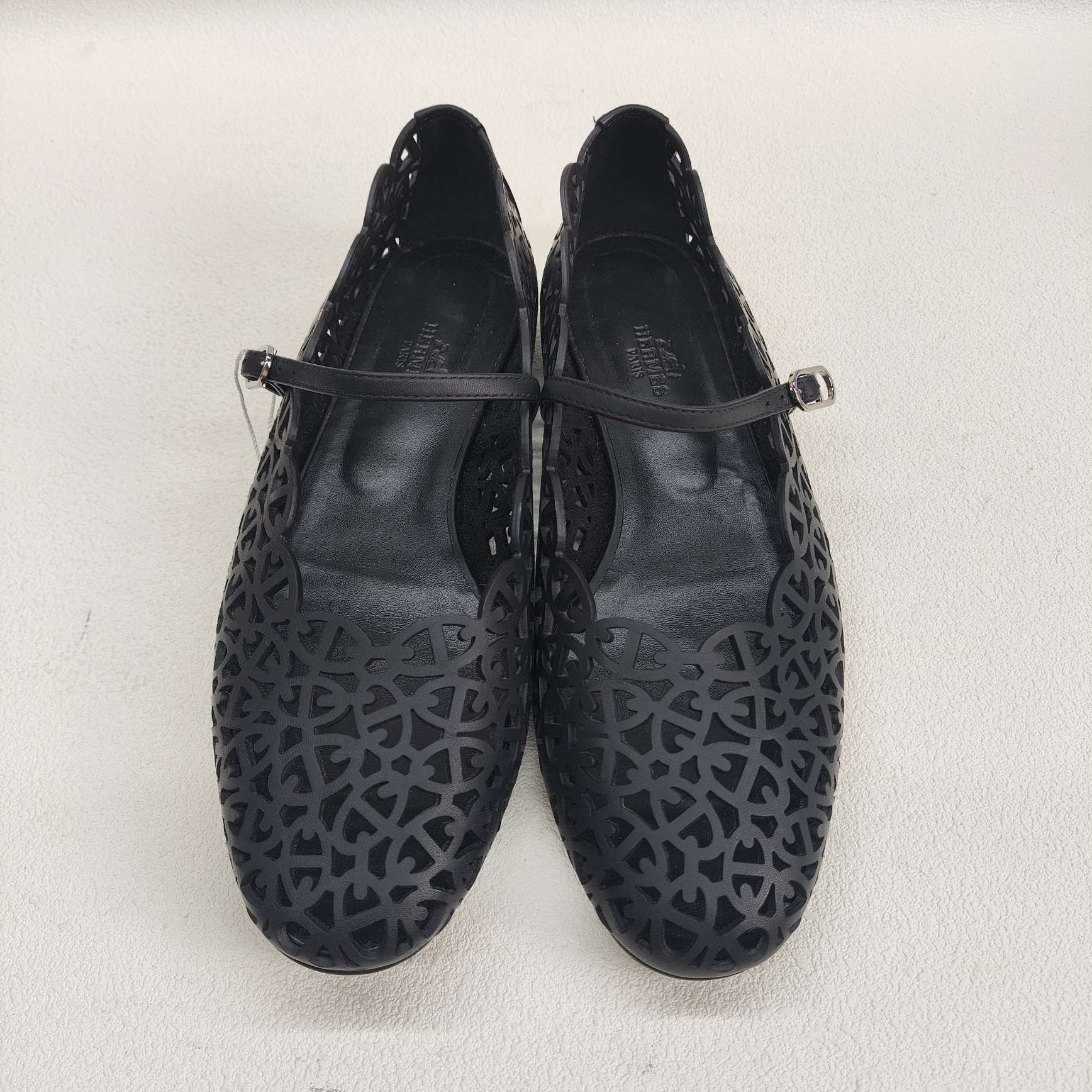 Hermes Hermès Cutout Ballet Flats Size 38 Size US 8 / IT 38 - 3 Thumbnail