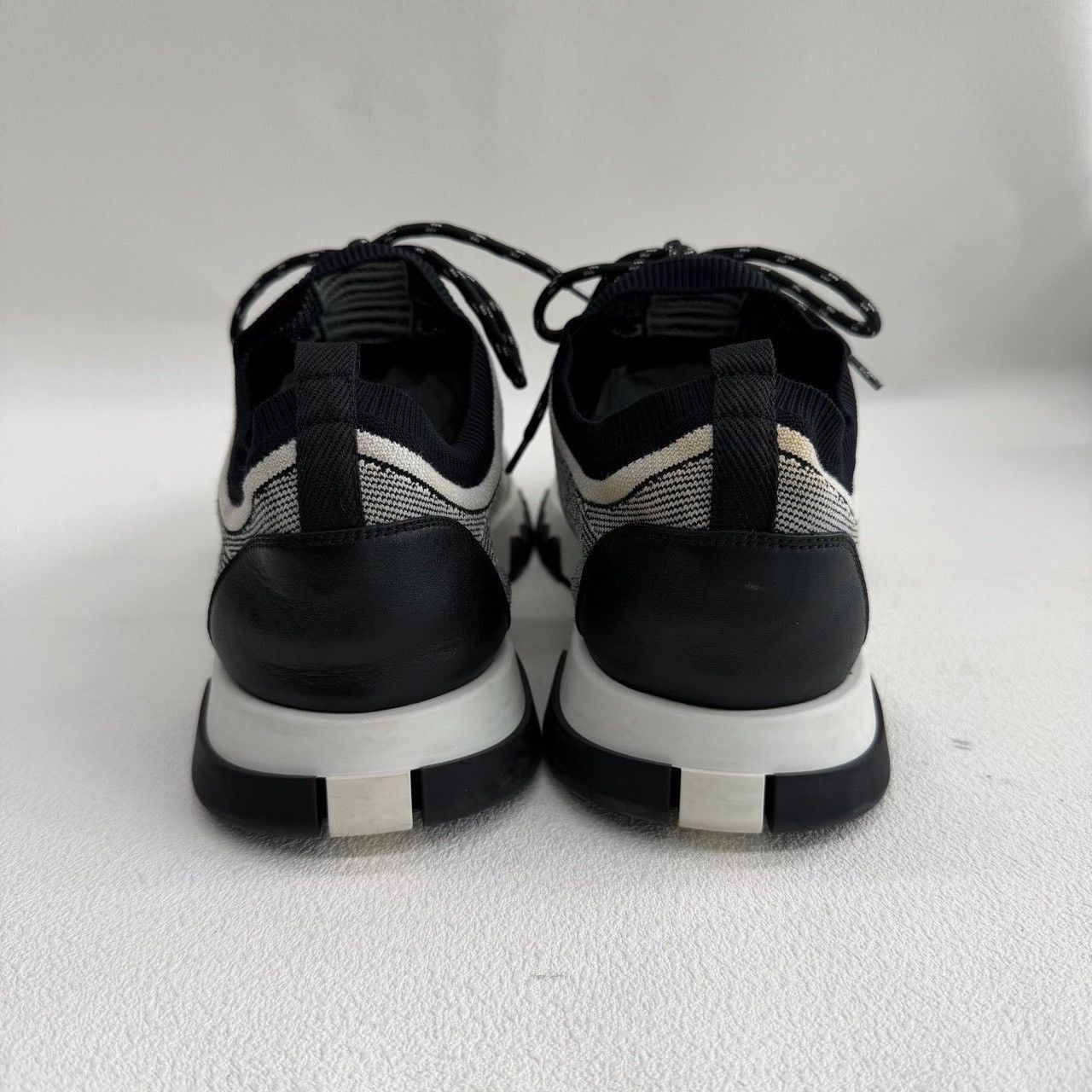 Hermes Hermes Addict Knit & Leather Sneakers Size 10 Size US 10 / EU 43 - 6 Thumbnail
