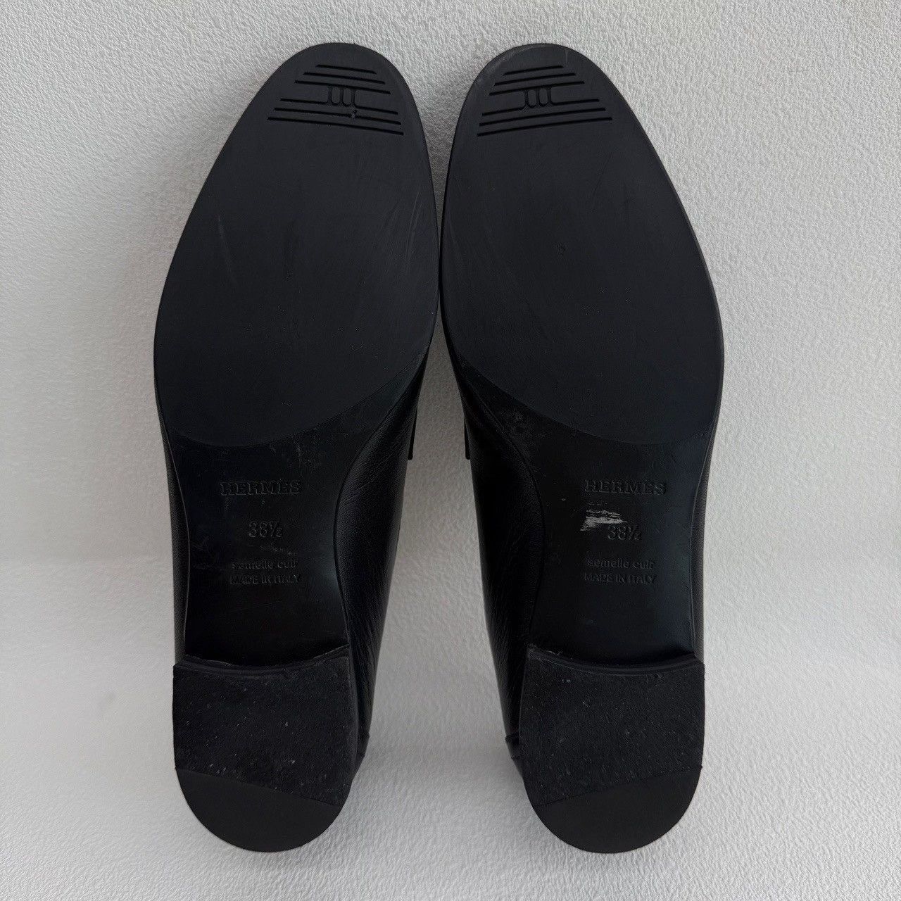 Hermes Hermès Paris Leather Loafers Size 38.5 Size US 8.5 / IT 38.5 - 8 Thumbnail