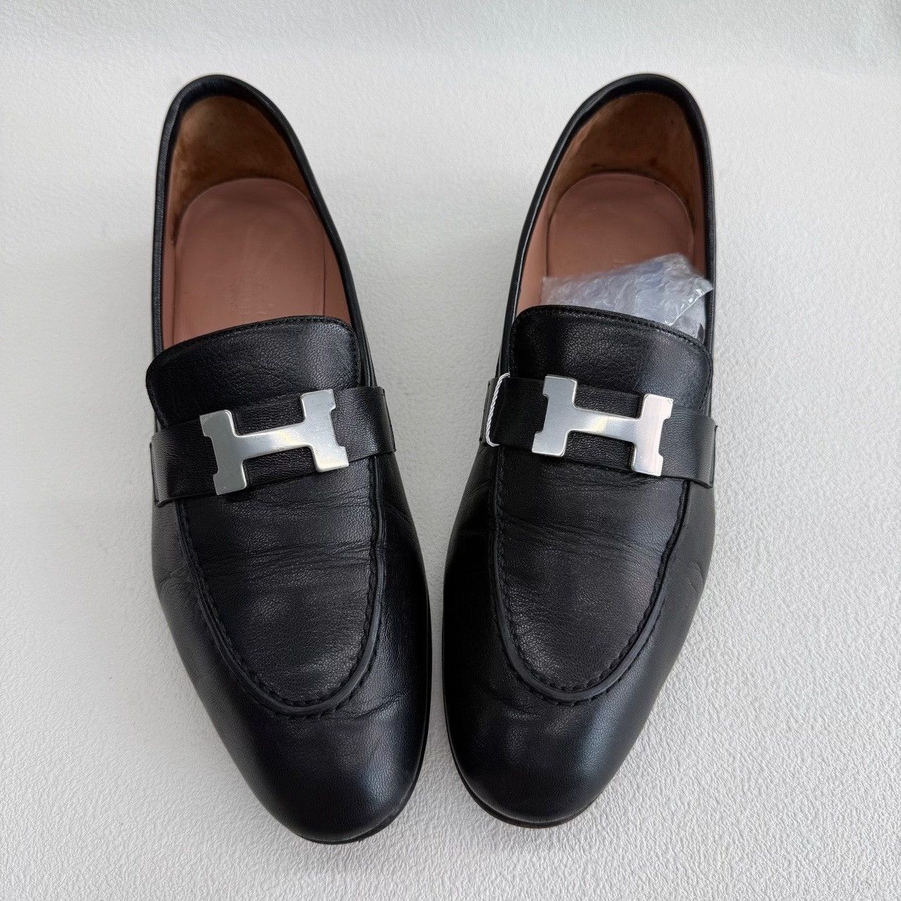 Hermes Hermès Paris Leather Loafers Size 38.5 Size US 8.5 / IT 38.5 - 10 Thumbnail