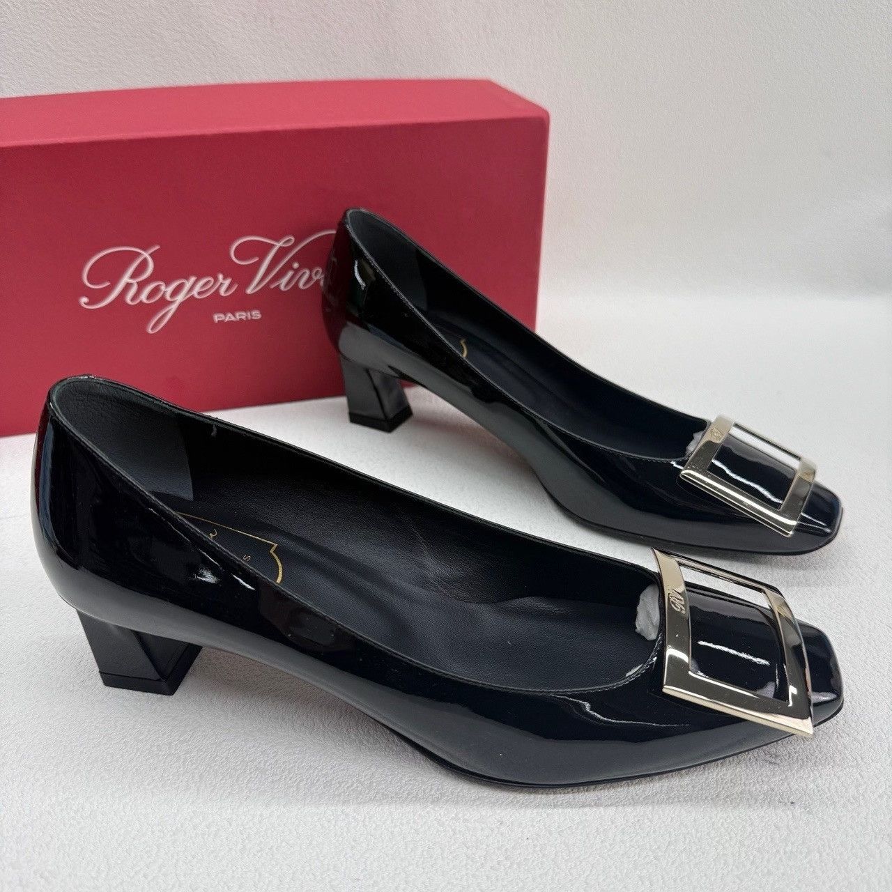 Roger Vivier Roger Vivier Trompette Patent Pumps Size 36.5 Size US 6.5 / IT 36.5 - 5 Thumbnail