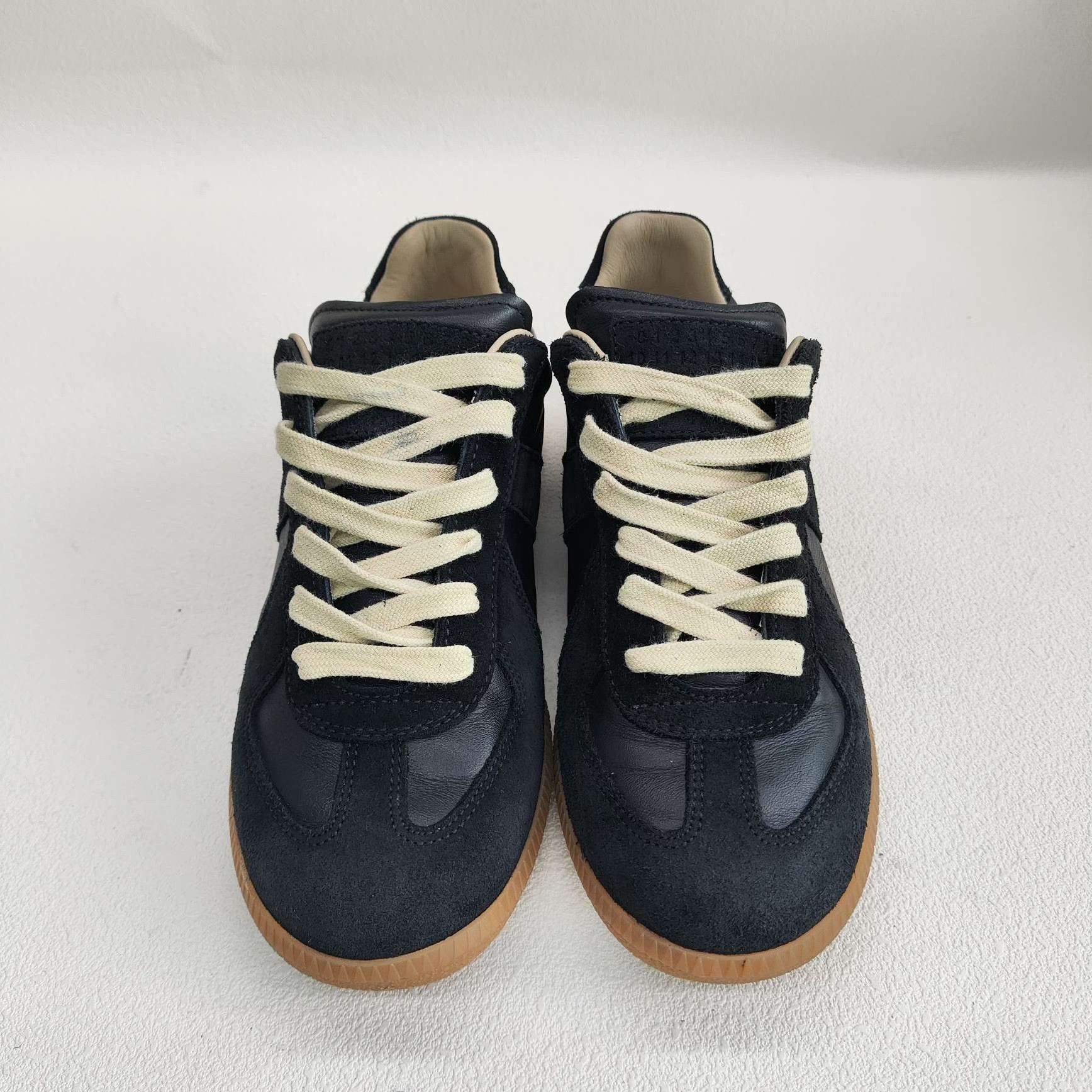 Maison Margiela Maison Margiela Black Replica Sneakers Size 36 Size US 6 / IT 36 - 3 Thumbnail